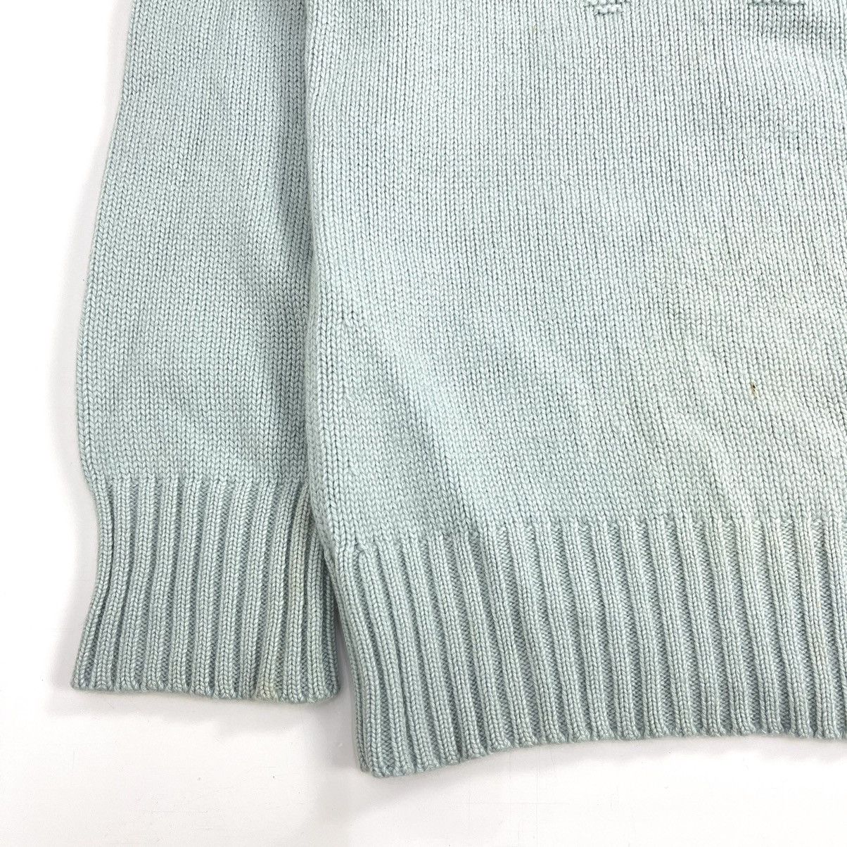 Celine Vtg Celine Cashmere Triomphe Jacquard Turtleneck Knitwear Size US M / EU 48-50 / 2 - 10 Thumbnail