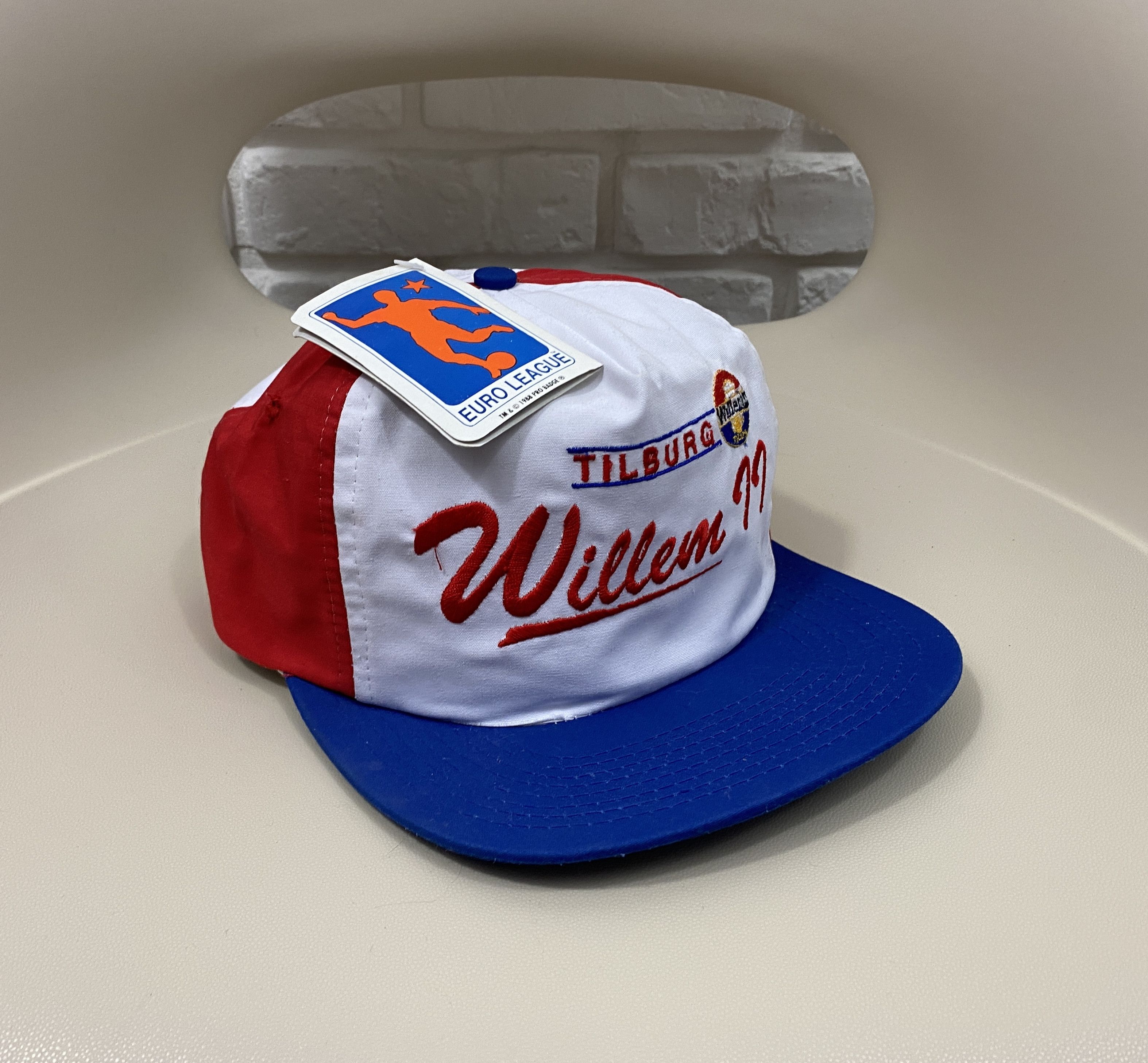 Vintage BNWT 90s Pro One 1 Willem II Tilburg Hat Cap Soccer Football Size ONE SIZE - 2 Thumbnail