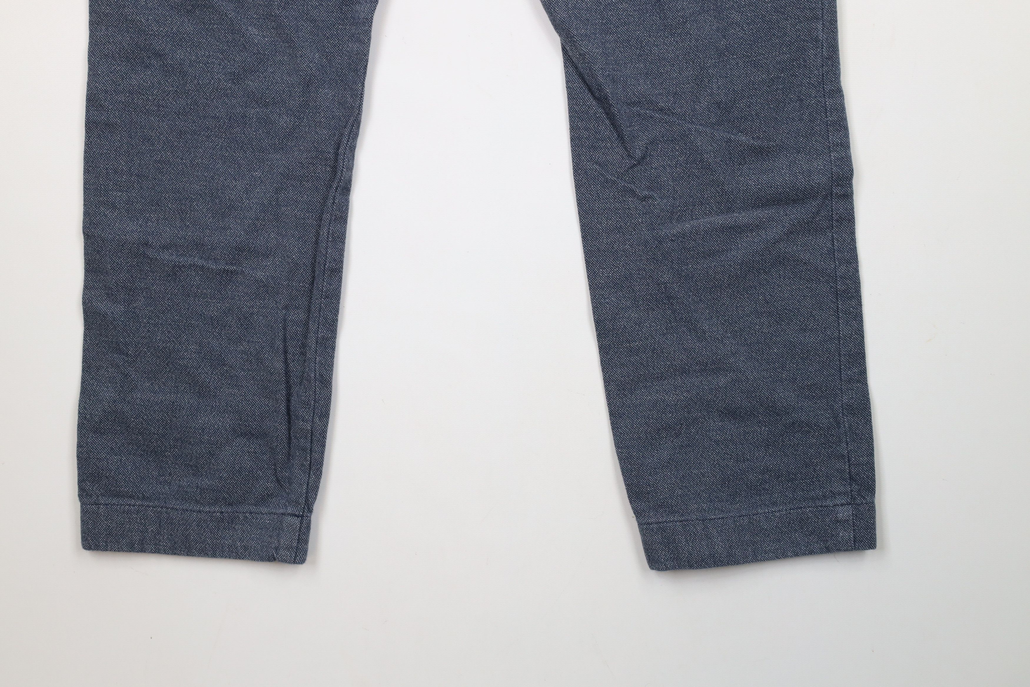 J.Crew × Vintage J Crew Slim Fit Flex Brushed Twill Trousers Chino Pants Blue Size US 32 / EU 48 - 11 Thumbnail