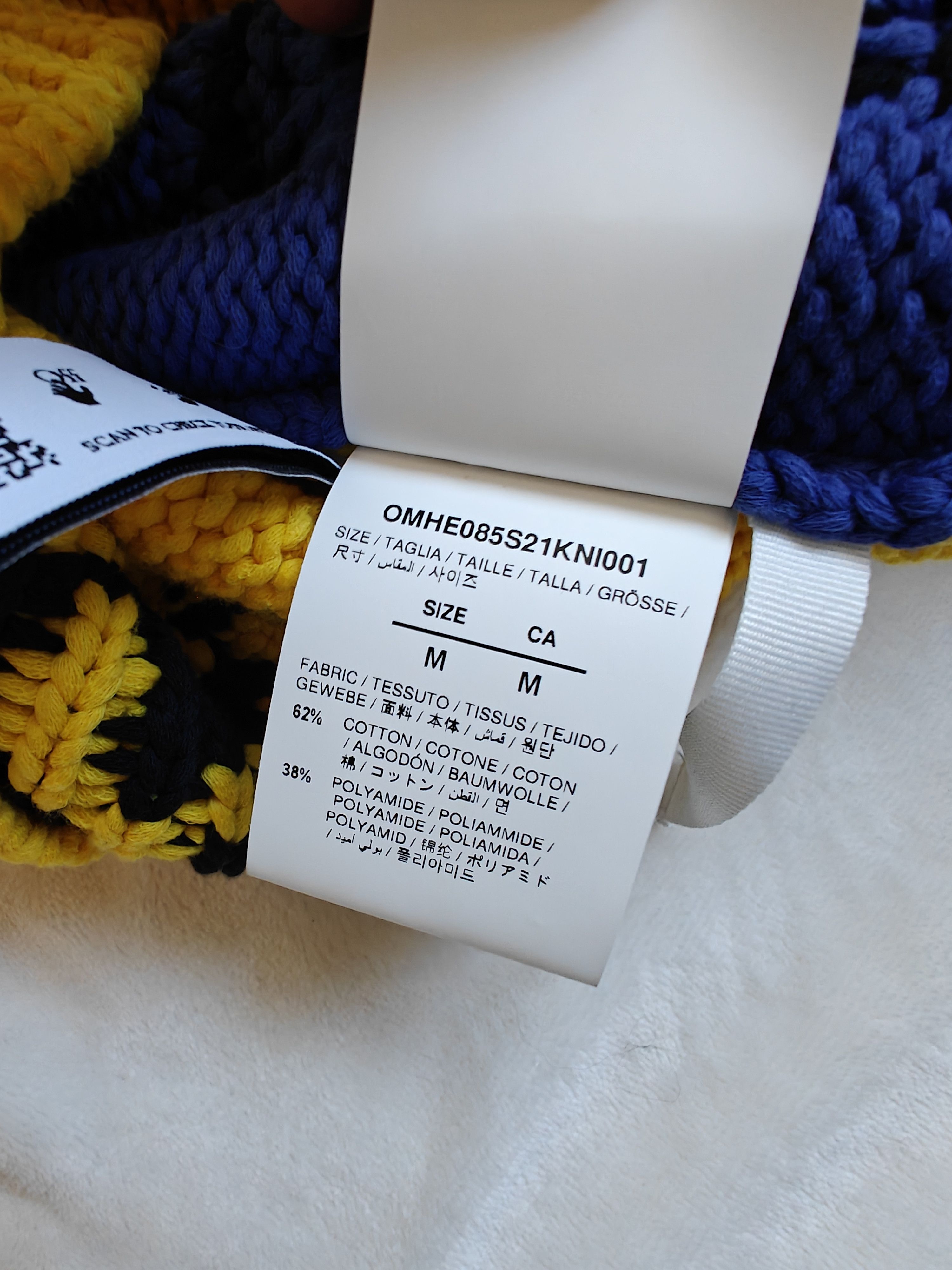 Off-White Off White SS21 Snake Knit Size US S / EU 44-46 / 1 - 7 Thumbnail