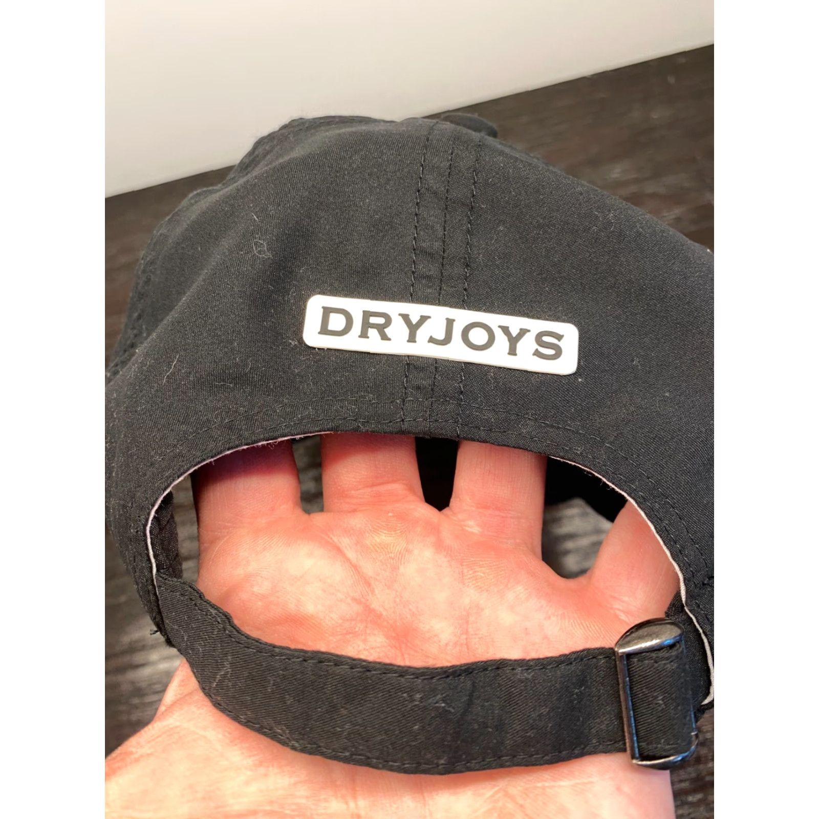 Footjoy FOOTJOY Hat Mens One Size Black DryJoys Strapback Lightweight Adjustable Golf Size ONE SIZE - 5 Thumbnail