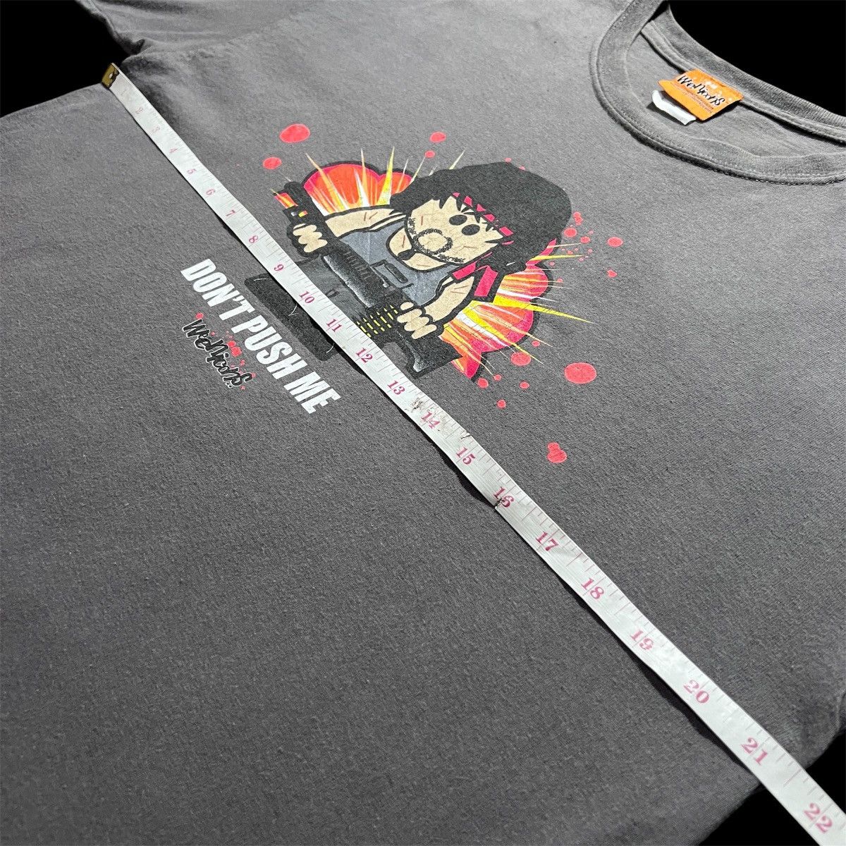 Vintage Vintage Y2K Weenicons Rambo Movie Parody Humor Funny Tee L Size US L / EU 52-54 / 3 - 6 Thumbnail