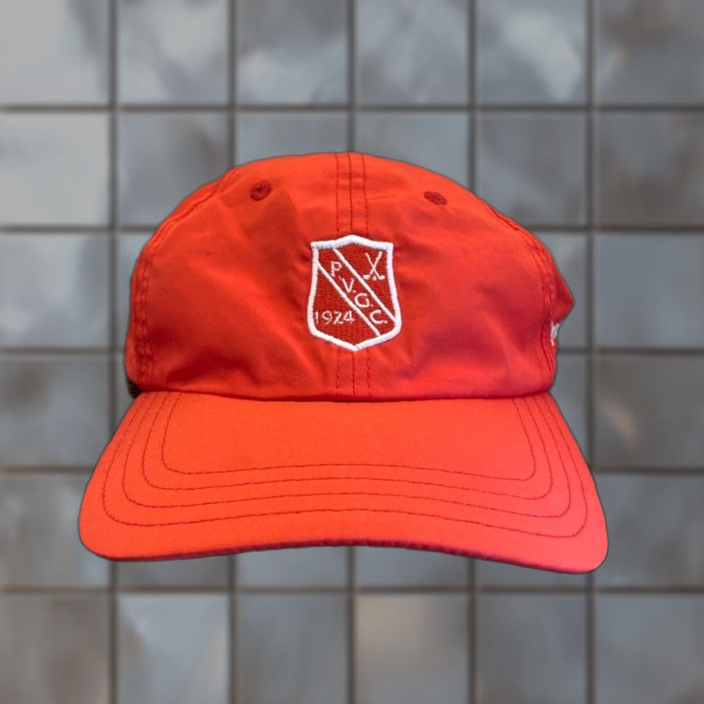 Vintage Palos Verdes Golf Club Hat Men One Size Red Strapback Pukka Headwear Adjustable Logo Front Scottен Cup Side California Beach City Classic Sports Size ONE SIZE - 1 Thumbnail