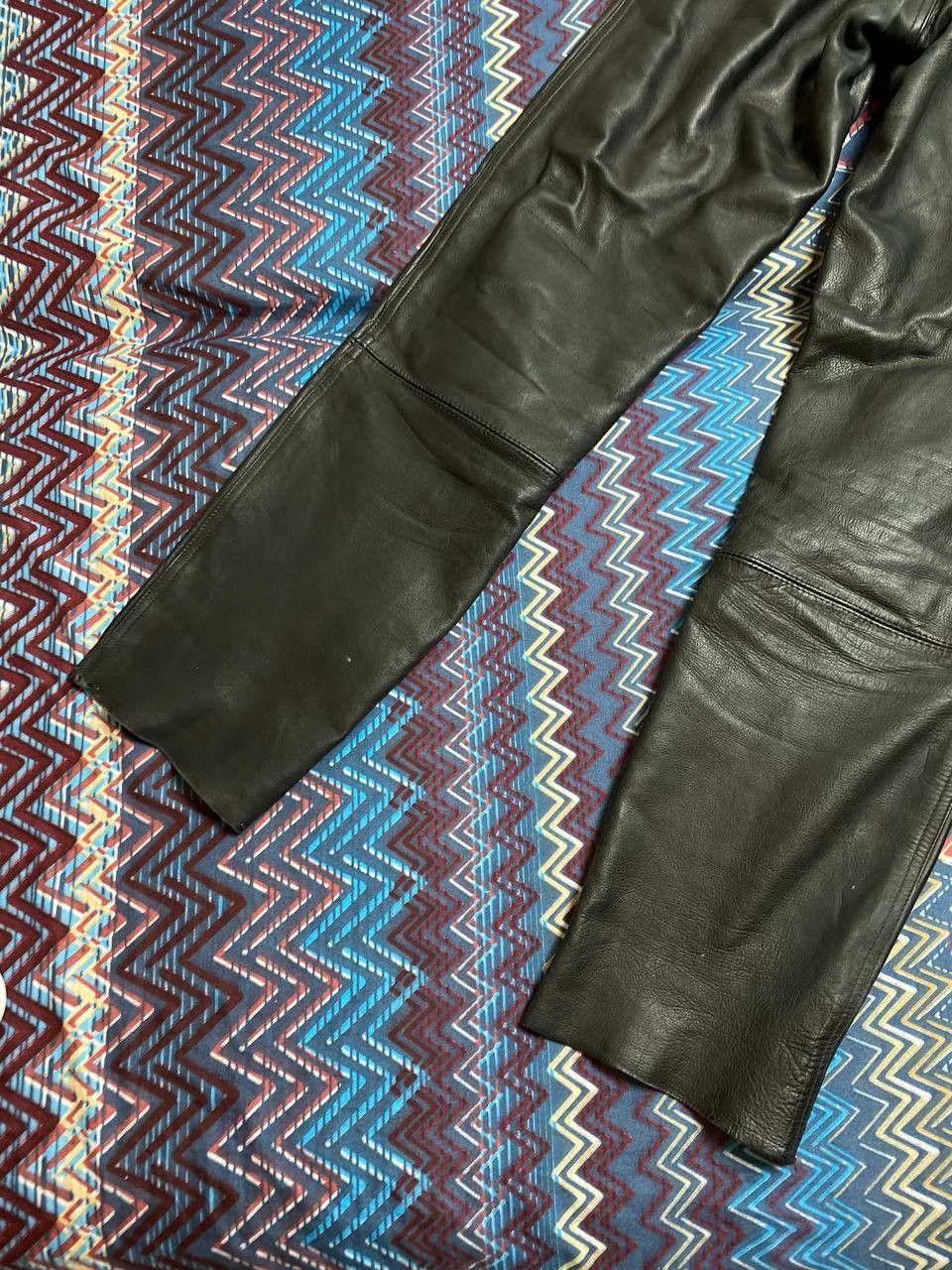 Leather × Vintage Vintage Echtes Leder bondage leather pants Size US 32 / EU 48 - 4 Thumbnail
