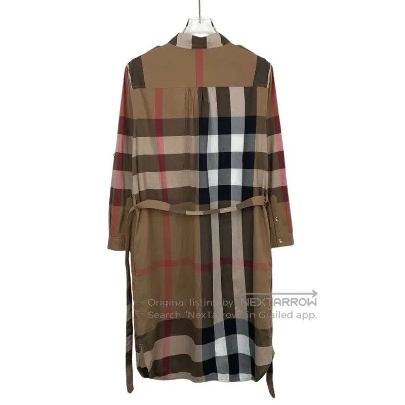 Burberry Burberry Color-Block Cotton Shirt for Women. Size L / US 10 / IT 46 - 2 Thumbnail