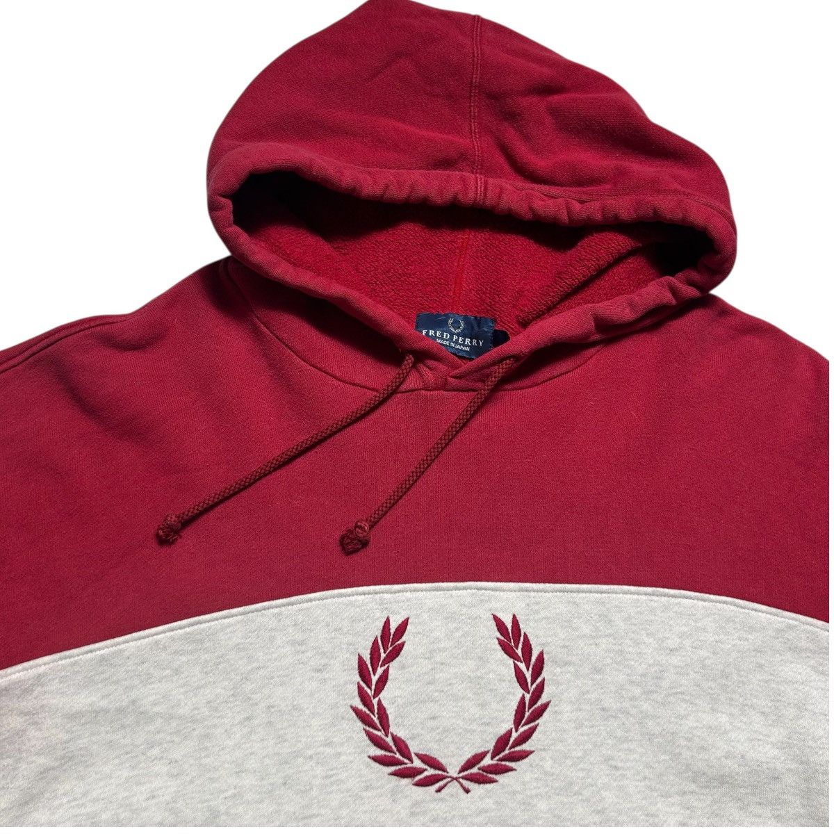 Fred Perry Vintage Fred Perry Embroidered Big Logo Hoodie Size XL / US 12-14 / IT 48-50 - 3 Thumbnail