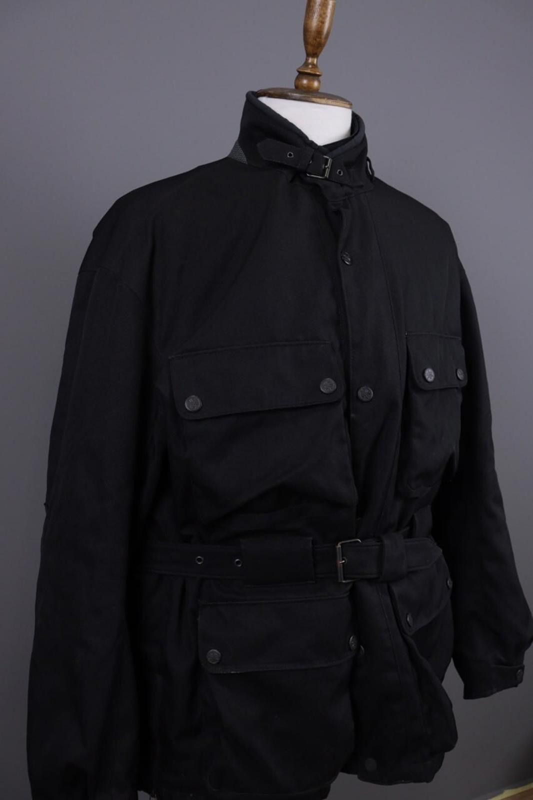 Dainese Yamaha by Dainese Black Cargo Belt Motorcycle Jacket Size 56 Size ONE SIZE - 8 Thumbnail