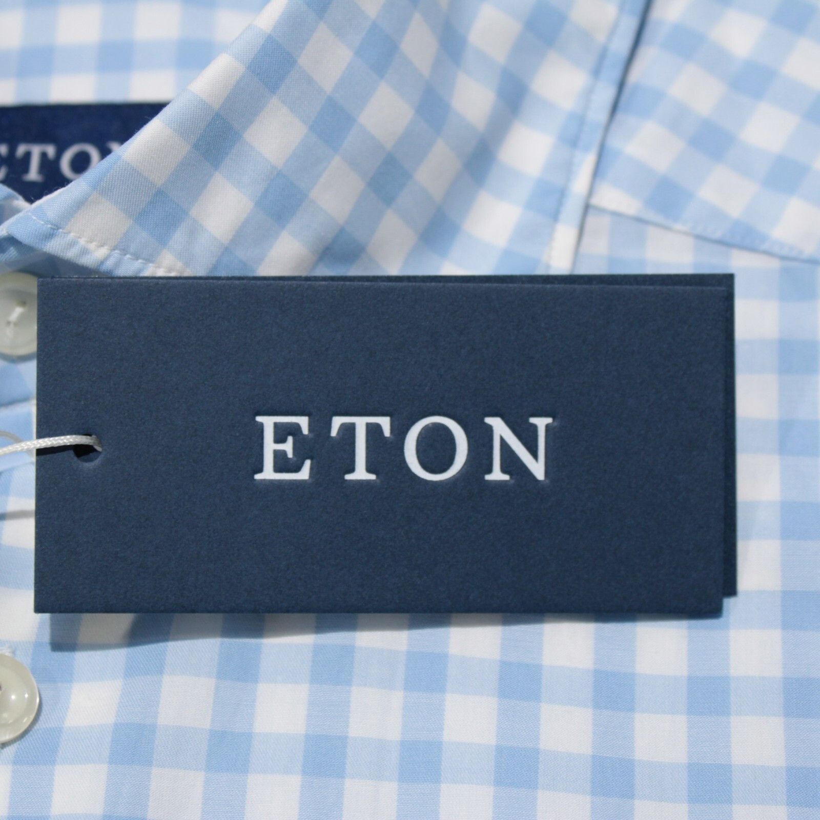Eton Eton New with tags Shirt Size M US In Blue Size US M / EU 48-50 / 2 - 2 Thumbnail