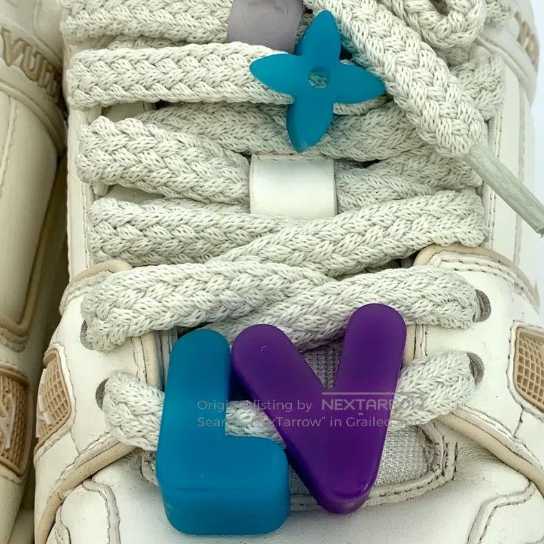 Louis Vuitton Louis Vuitton Trainer Maxi white lace-up platform sneaker Size US 5 / EU 37 - 6 Thumbnail