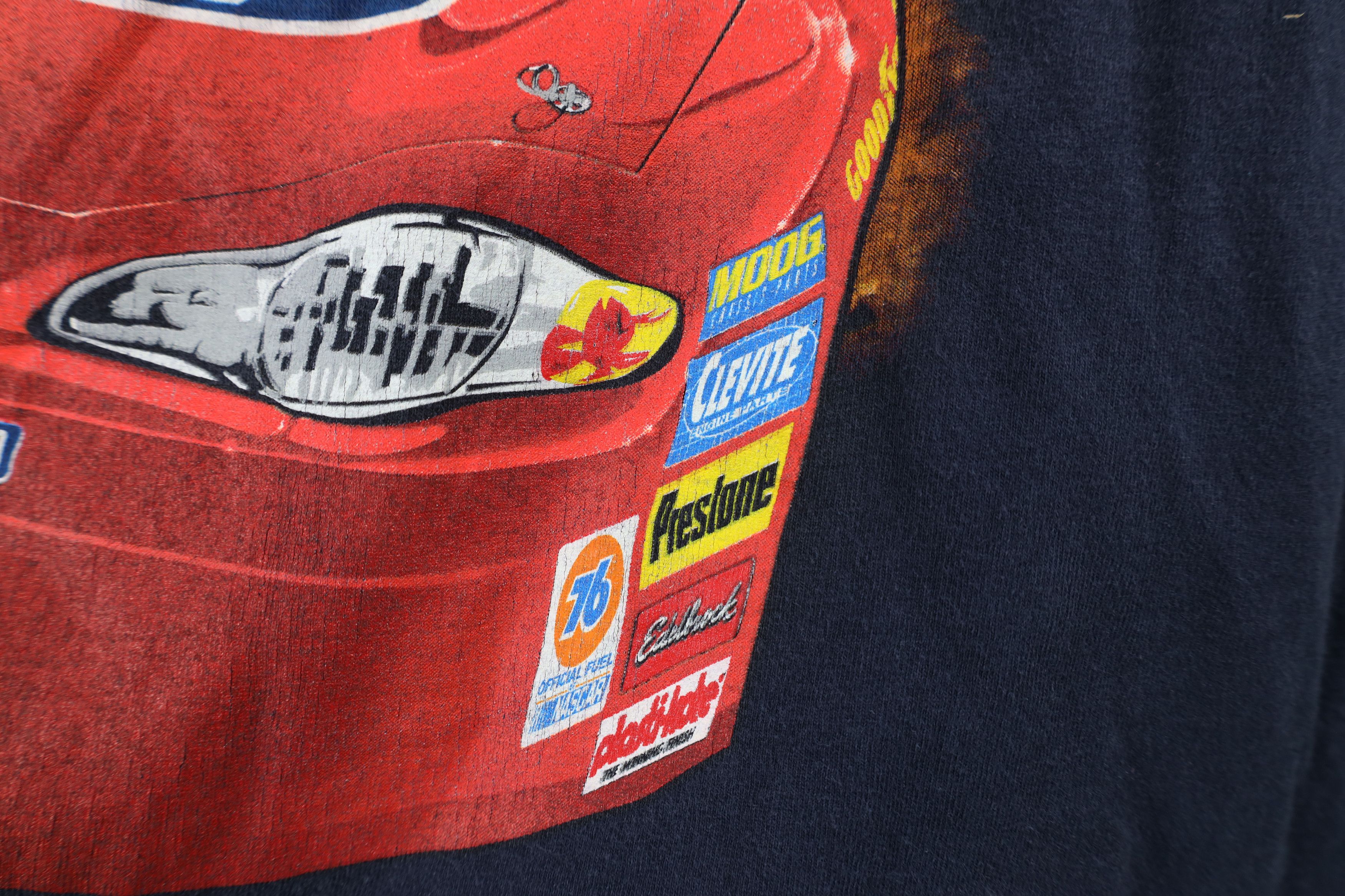 Vintage Vintage Y2K 2001 NASCAR Dragon Jeff Gordon Racing T-Shirt Size US XXL / EU 58 / 5 - 8 Thumbnail