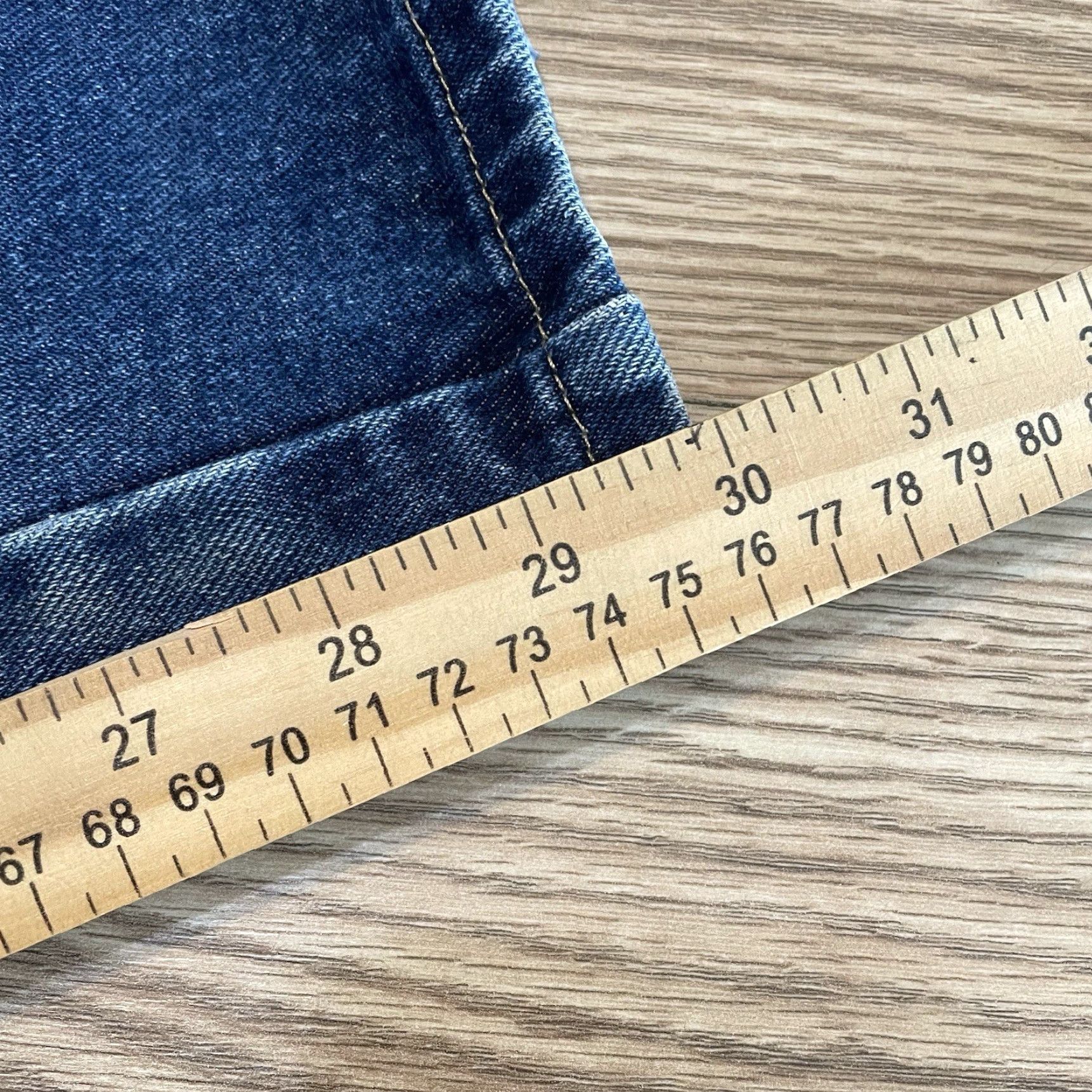 Wrangler Wrangler Rugged Wear Men's 50x30 Relaxed Fit Distressed Blue Denim Jeans Straight Cowboy Size US 34 / EU 50 - 7 Thumbnail