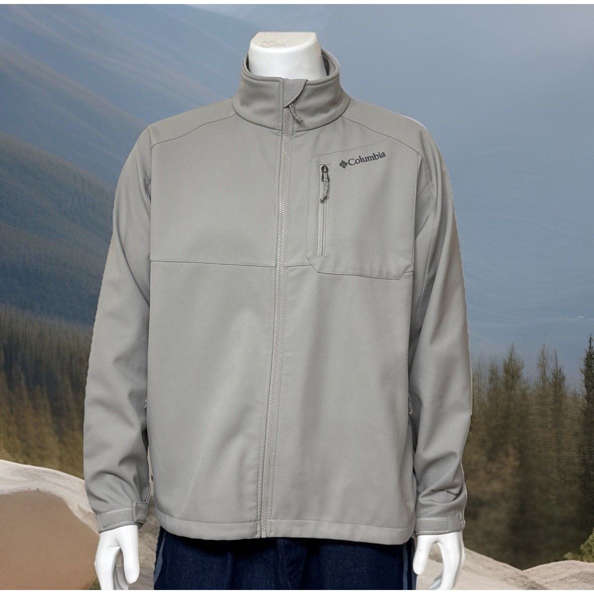 Columbia Columbia Omni Shield Jacket Mens XL Gray Ascender II Softshe Size US XL / EU 56 / 4 - 1 Thumbnail