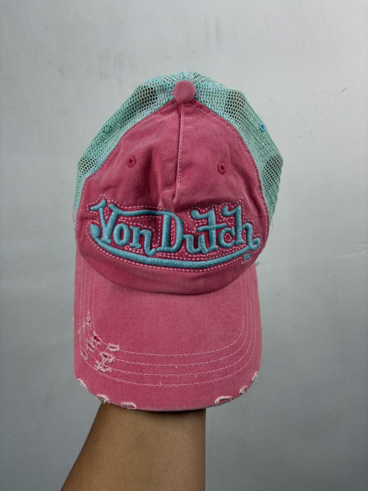 Von Dutch Vintage Von Dutch Trucker Hat Mesh Cap Size ONE SIZE - 3 Thumbnail
