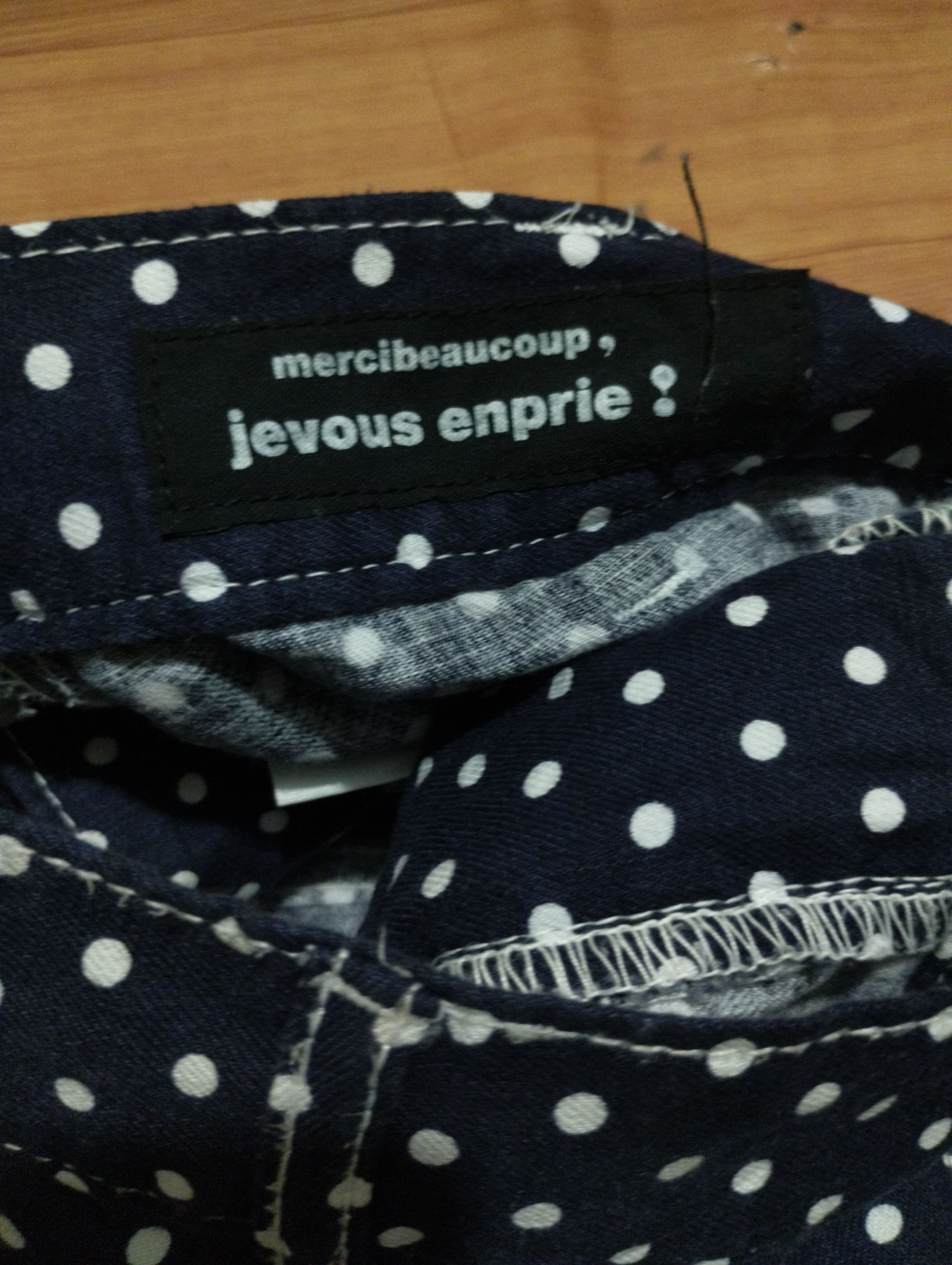 Issey Miyake Mercibeaucoup Drop Croth Polkadot Pants Size US 29 - 8 Thumbnail