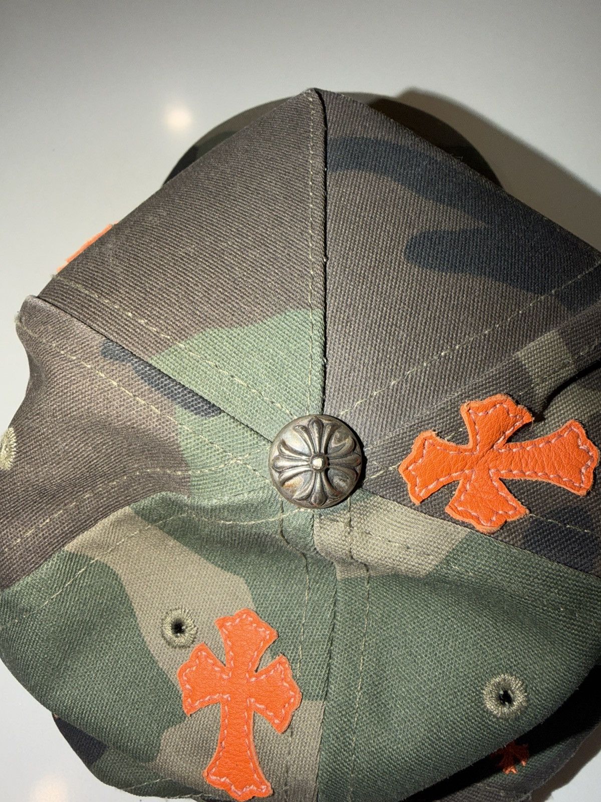 Chrome Hearts Chrome Hearts Cross Patch Camo and Orange Size ONE SIZE - 5 Thumbnail
