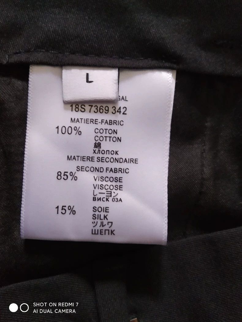 Givenchy Givenchy SiseL Spring and Summer Letter Logo Men's Black Su Size US 34 / EU 50 - 6 Thumbnail