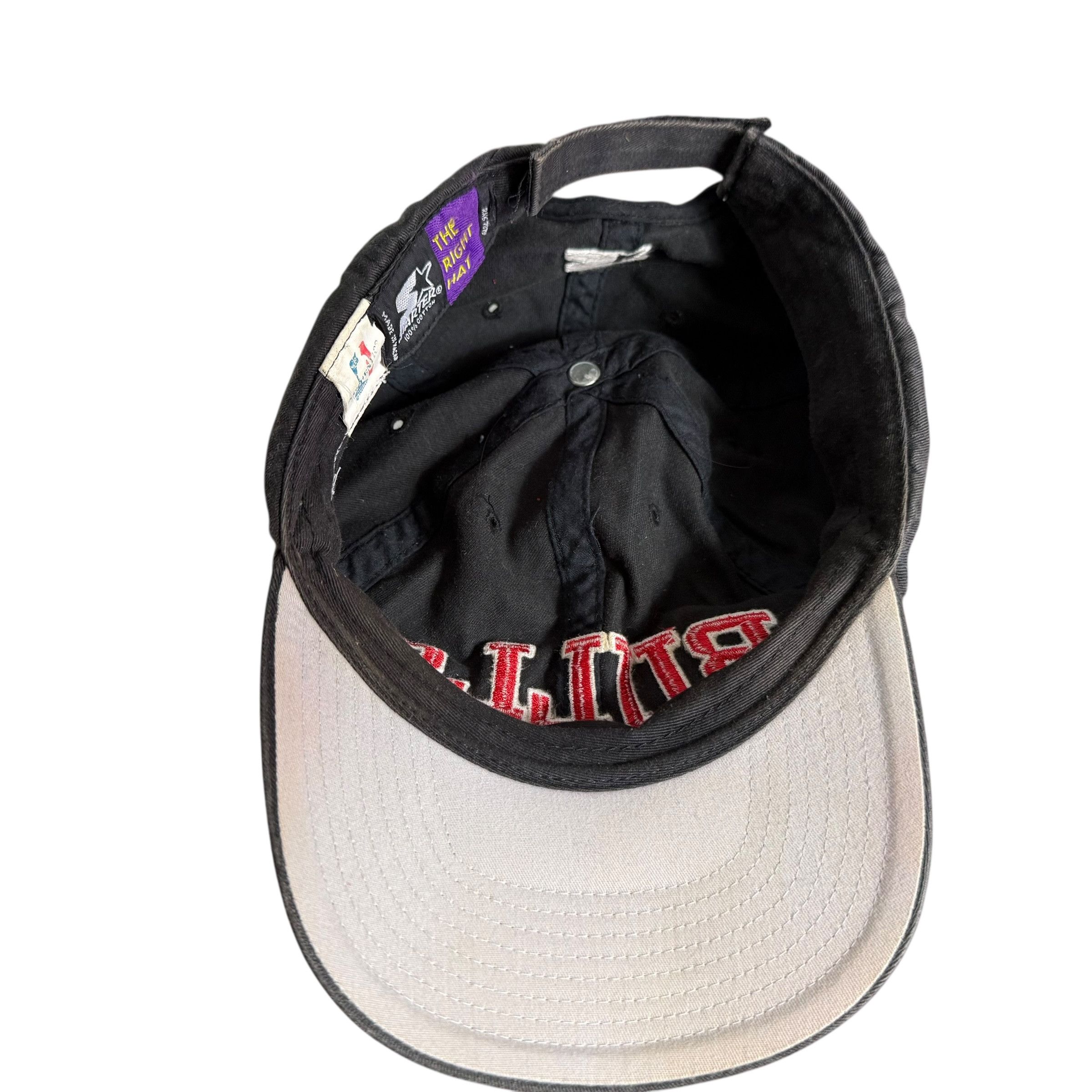 Starter 🔥RARE🔥Vintage Starter x NBA Chicago Bulls Strapback Cap Size ONE SIZE - 7 Thumbnail