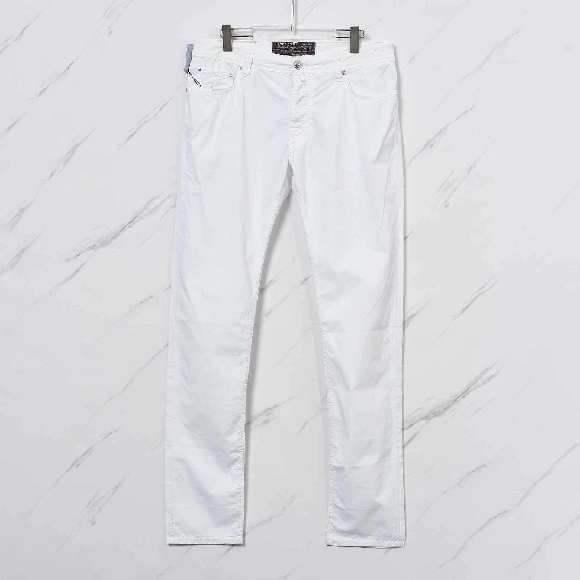Jacob Cohen Jacob Cohen Men's Solid Straight-Leg Casual Pants Size US 36 / EU 52 - 1 Thumbnail