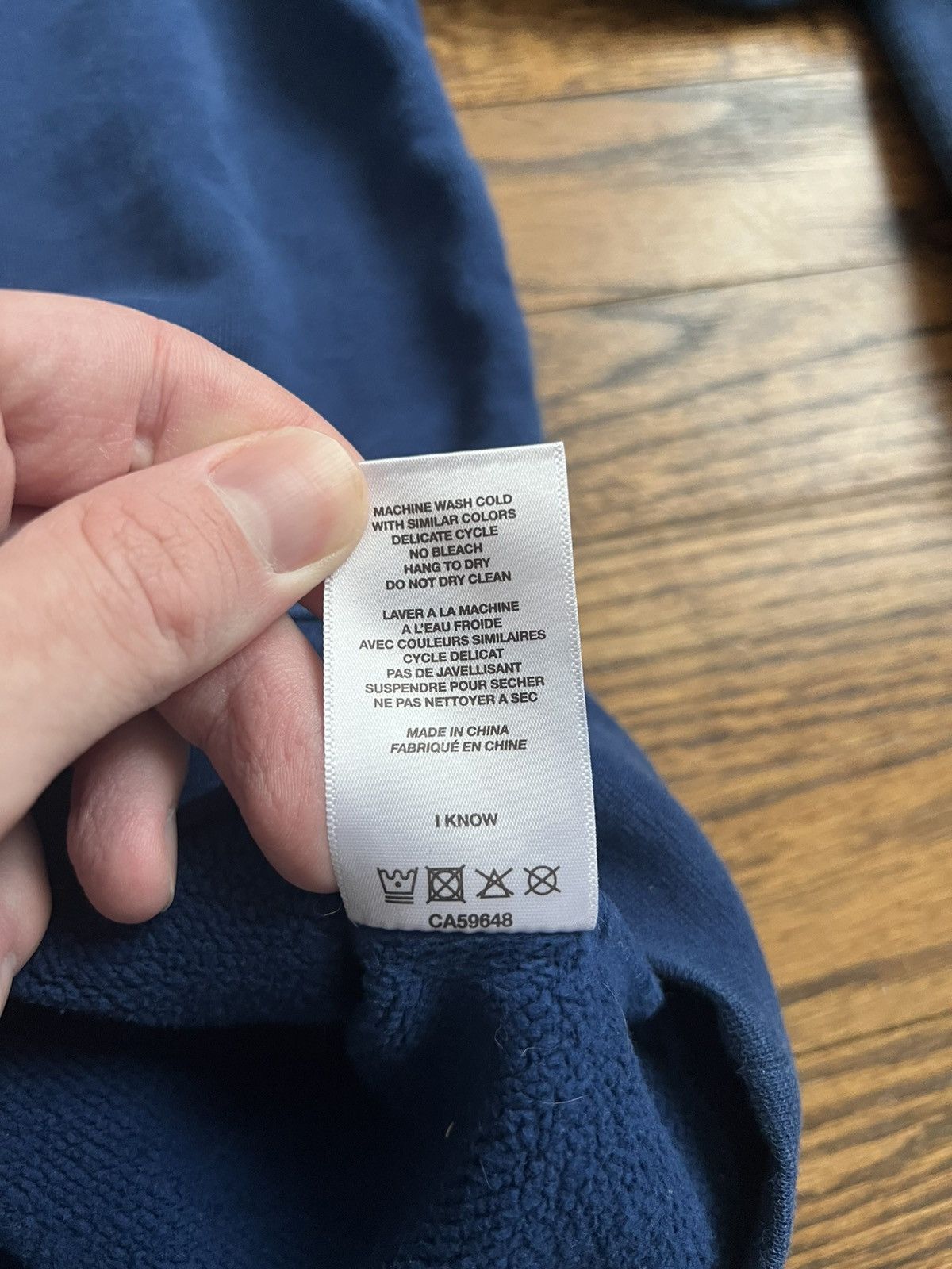Dime Dime Blue Crewneck Size US L / EU 52-54 / 3 - 5 Thumbnail