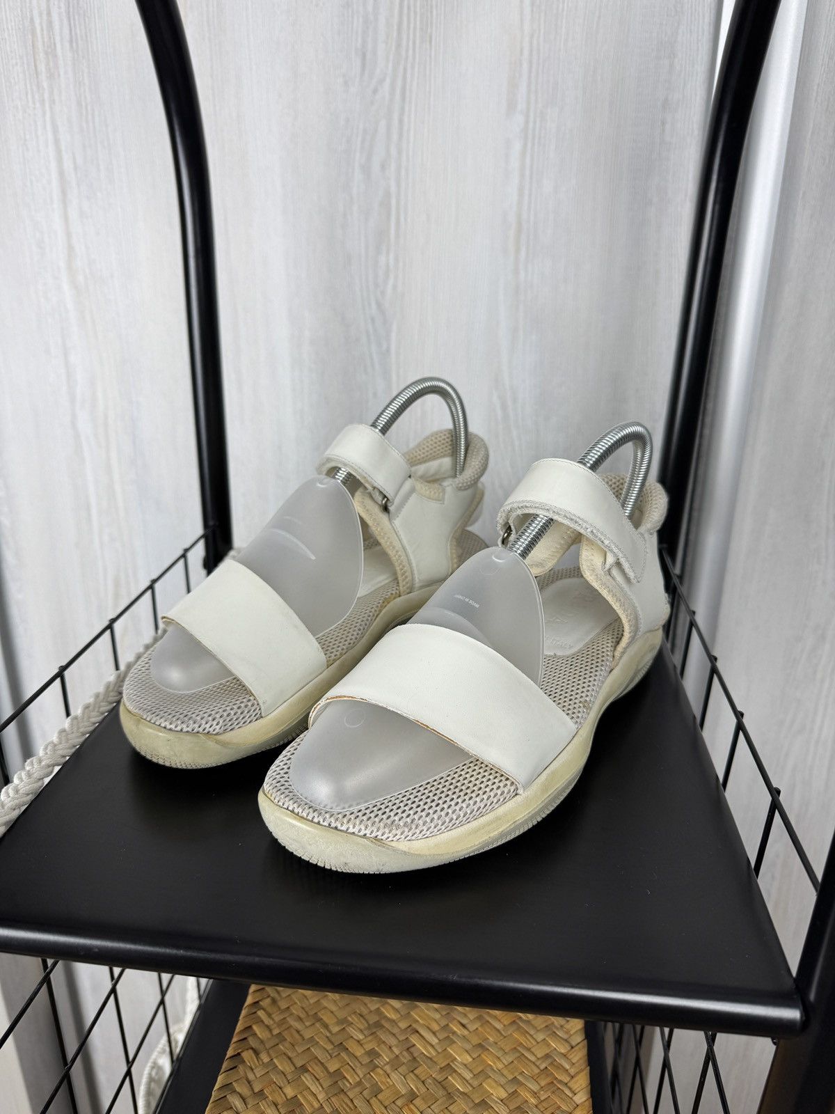 Prada Prada Y2K Early 00s Vibram Sole Tech Sandals Size US 8.5 / IT 38.5 - 10 Thumbnail