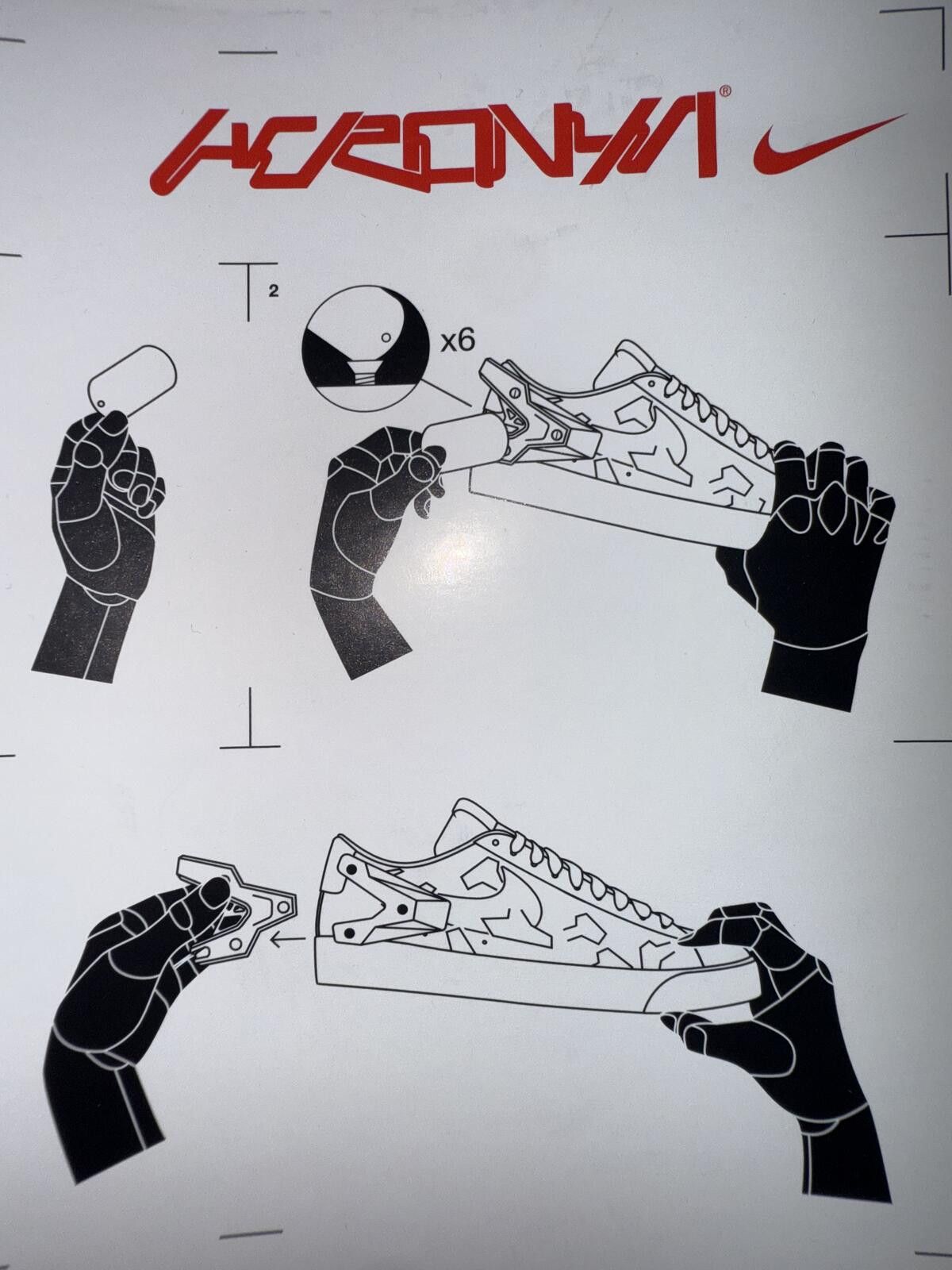 Nike Nike Blazer Low Acronym Card Size ONE SIZE - 4 Thumbnail