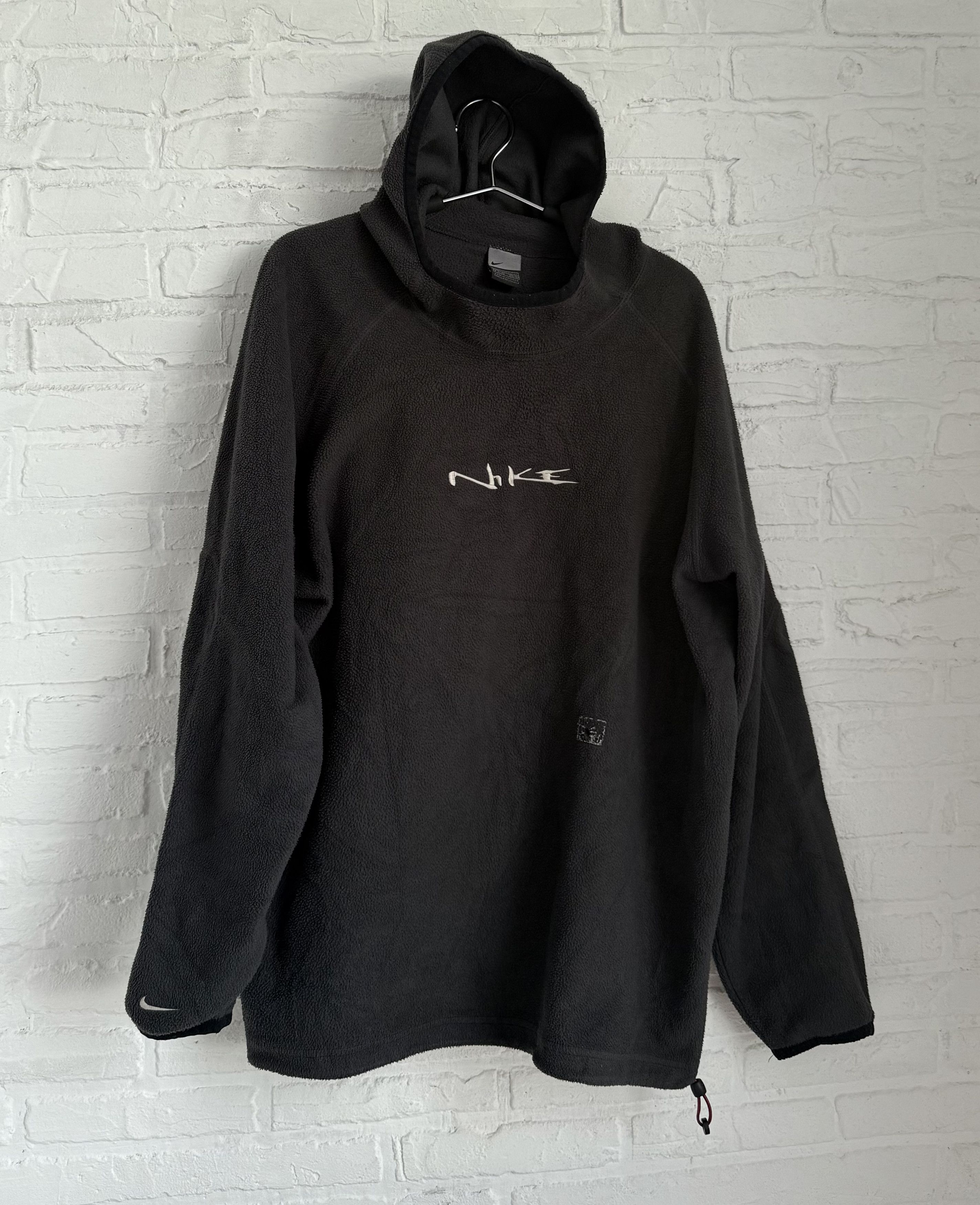 Nike Vintage 2000s Nike Tony Spackman ninja fleece hoodie | Grailed