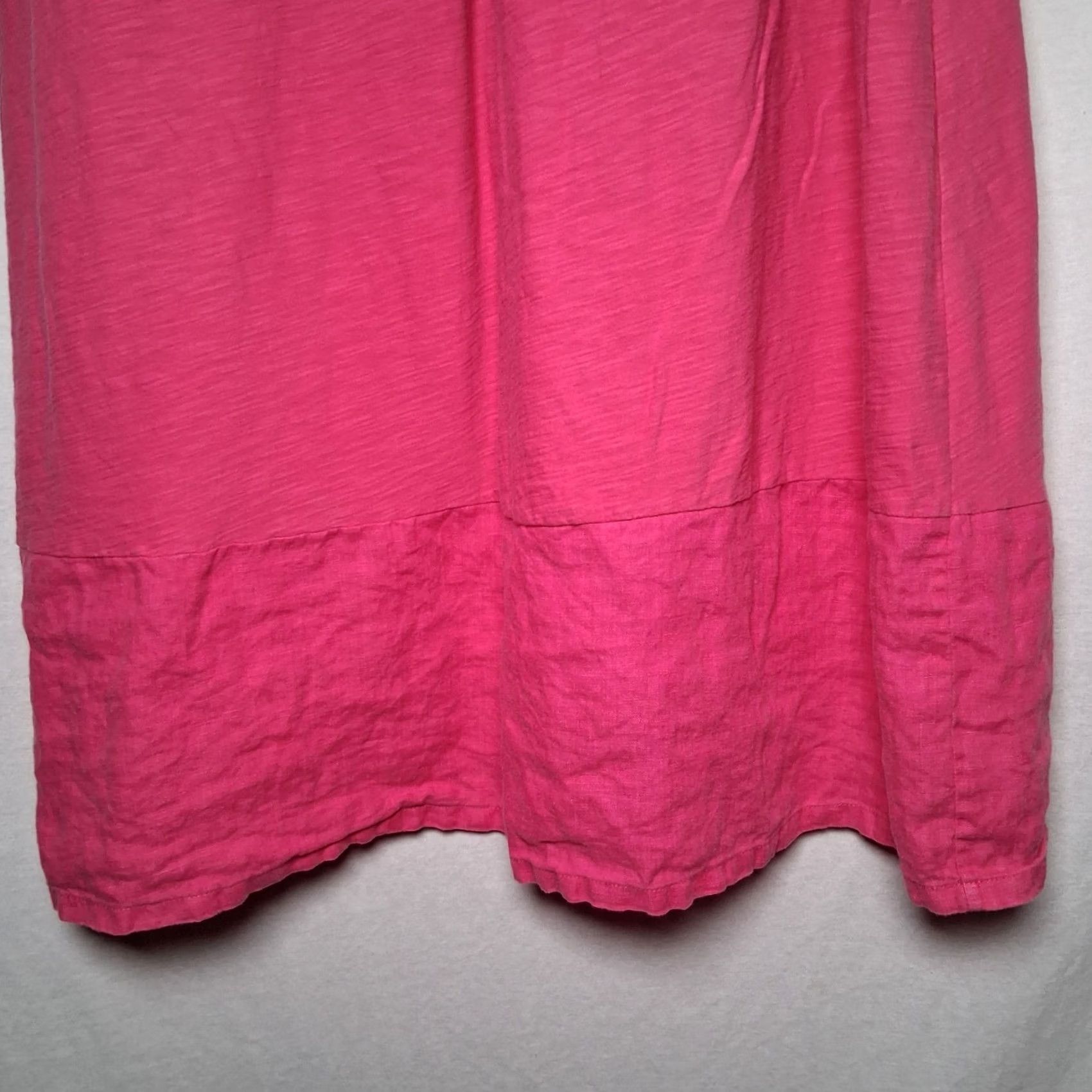 Tommy Bahama Tommy Bahama Pink Embroidered Sundress Knit Linen Trim Dress XL Womens Size XL / US 12-14 / IT 48-50 - 7 Thumbnail