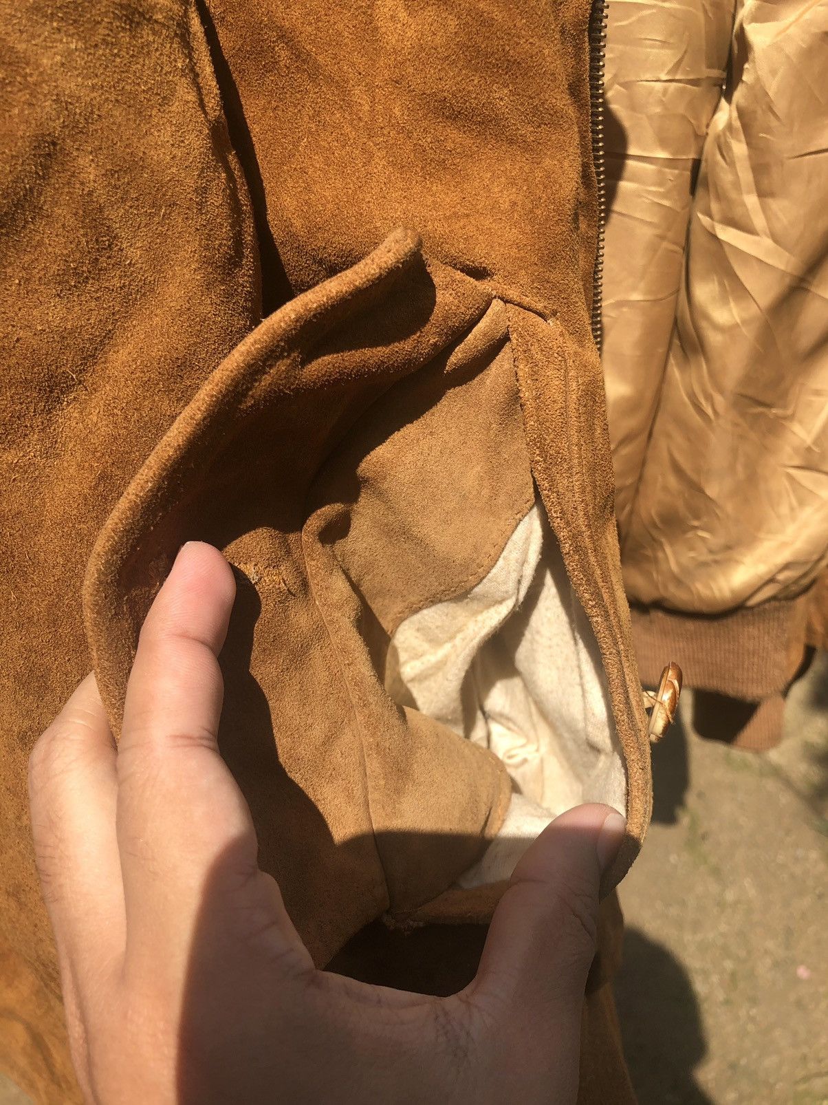 Schott Vintage Schott suede Leather jacket Size US M / EU 48-50 / 2 - 10 Thumbnail