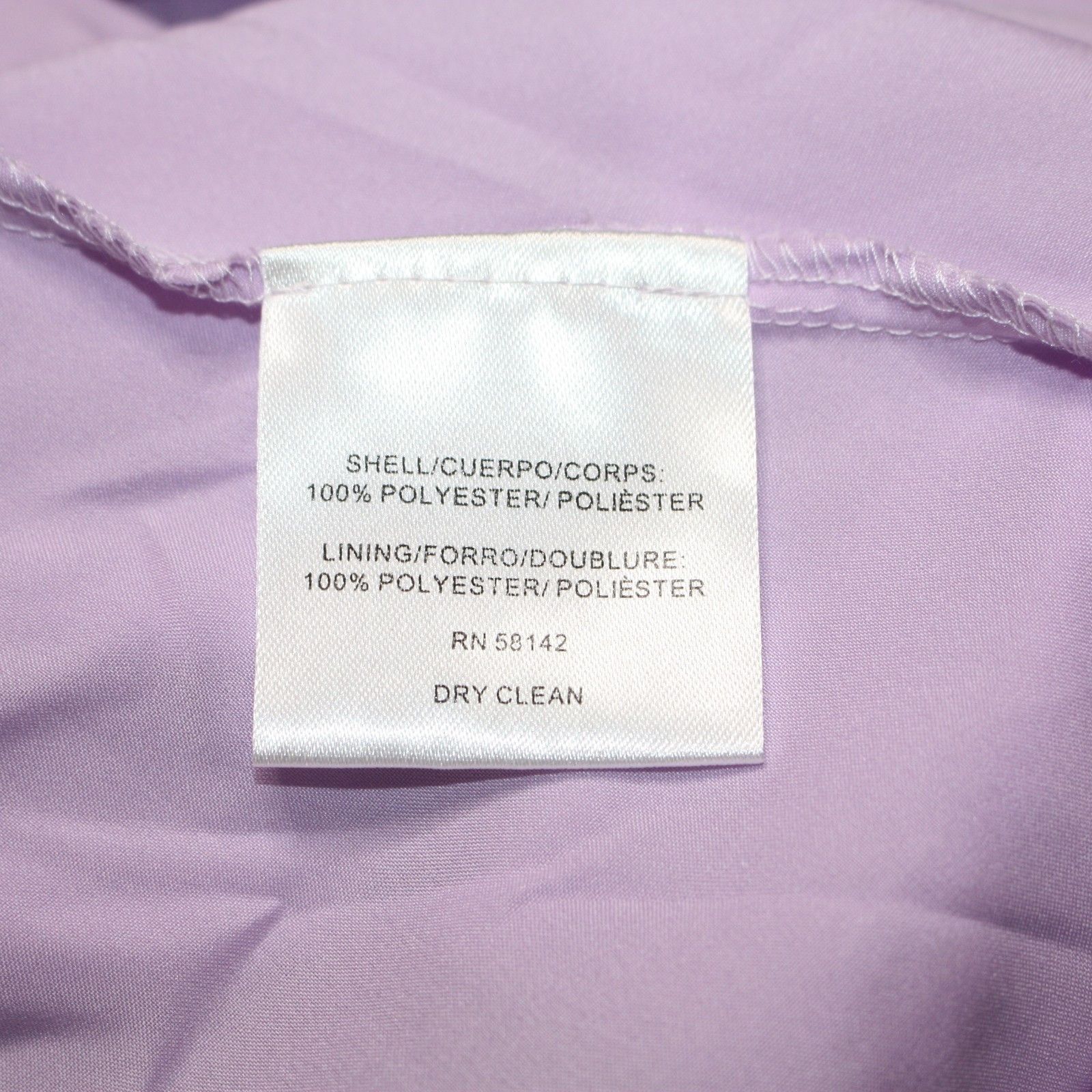 Other Gal Meets Glam Hillary Clip Dot Lilac Chiffon Midi Dress Size M / US 6-8 / IT 42-44 - 13 Thumbnail