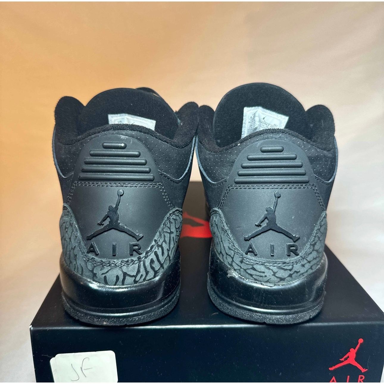 Jordan Brand × Nike Size 6.5 - Air Jordan 3 Retro GS Black Cat 2025 Men's Shoes Size US 6.5 / EU 39-40 - 5 Thumbnail