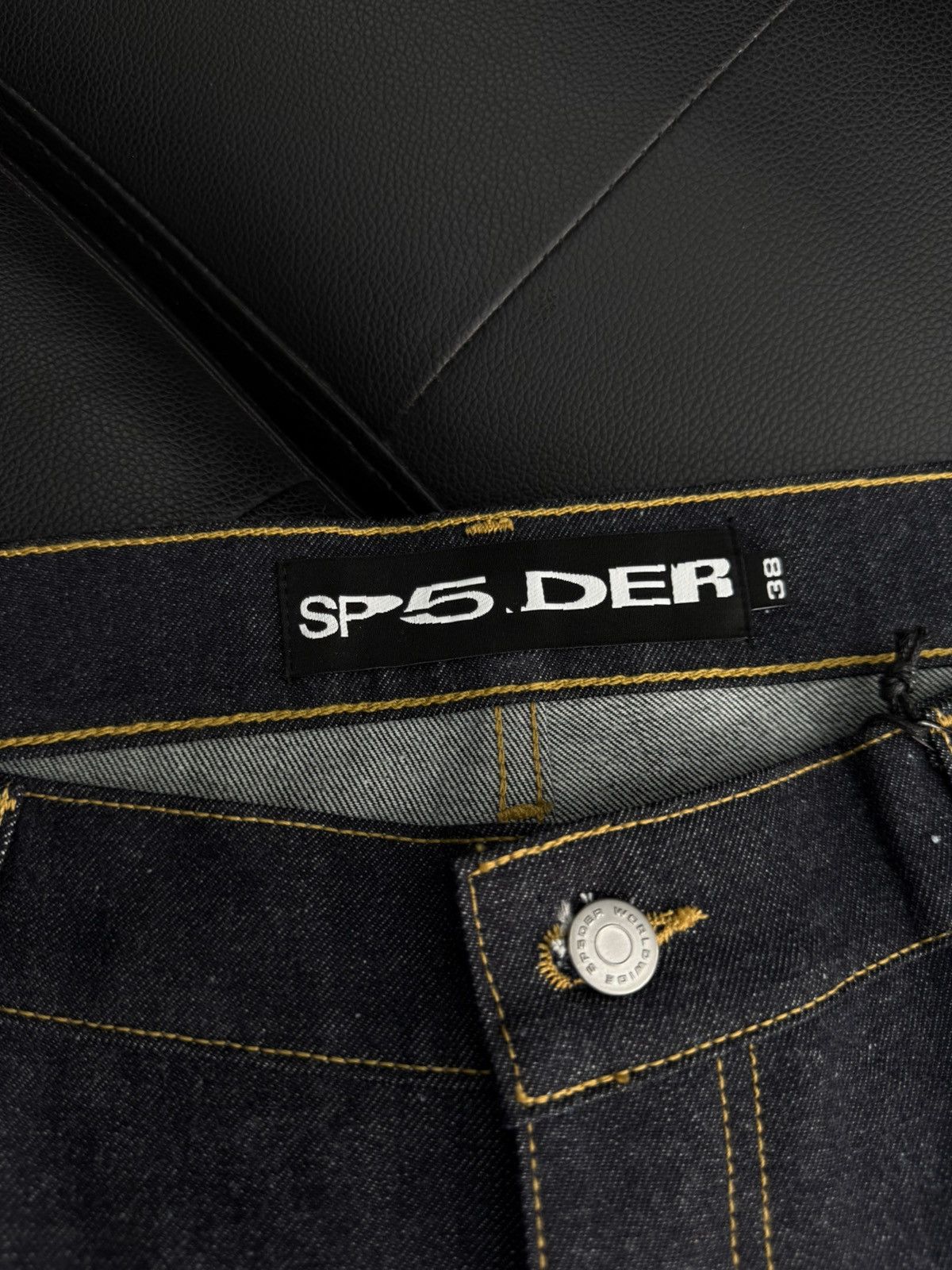 Sp5der Sp5der Rhinestone Crystal Jean Shorts Size (38) NEW Size US 38 / EU 54 - 10 Thumbnail