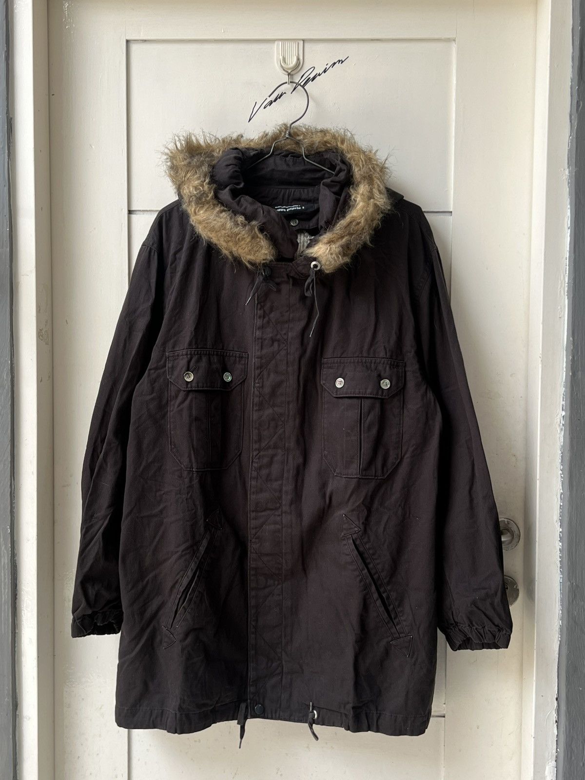 Issey Miyake Mercibeaucoup Jevous Enprie Issey Miyake Coat Jacket Size US L / EU 52-54 / 3 - 9 Thumbnail