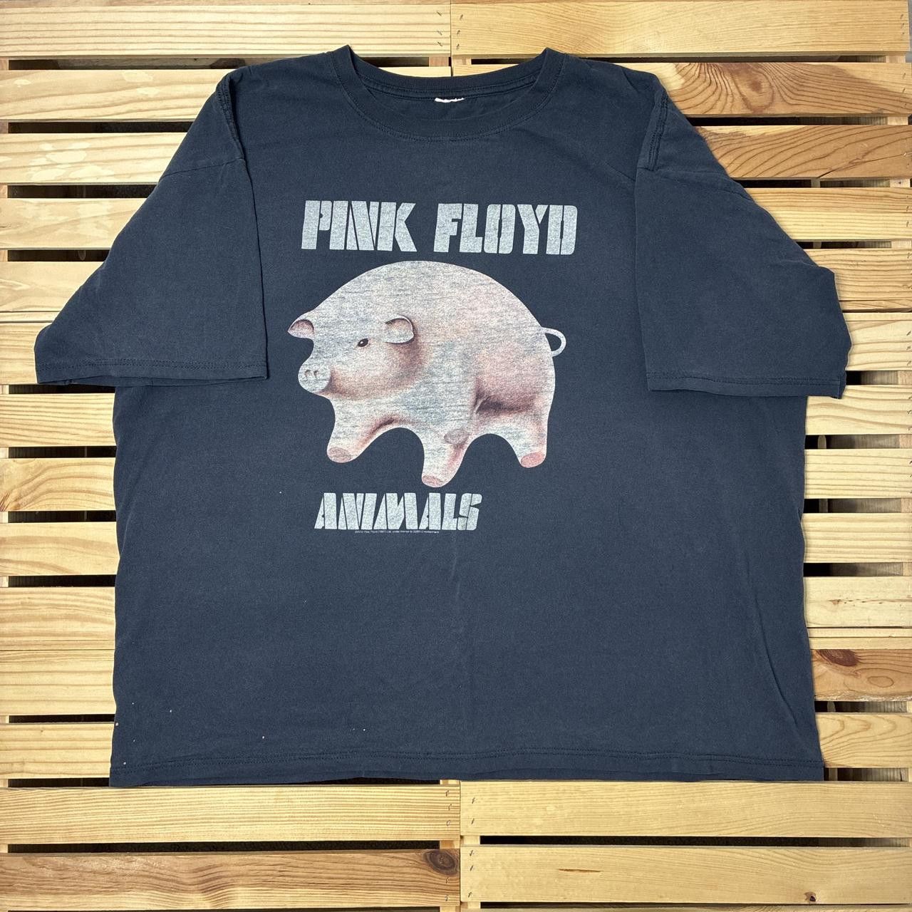 Other Pink Floyd Animals 2012 Faded Black Boxy Band Tee Size 2XL Size US XXL / EU 58 / 5 - 1 Thumbnail