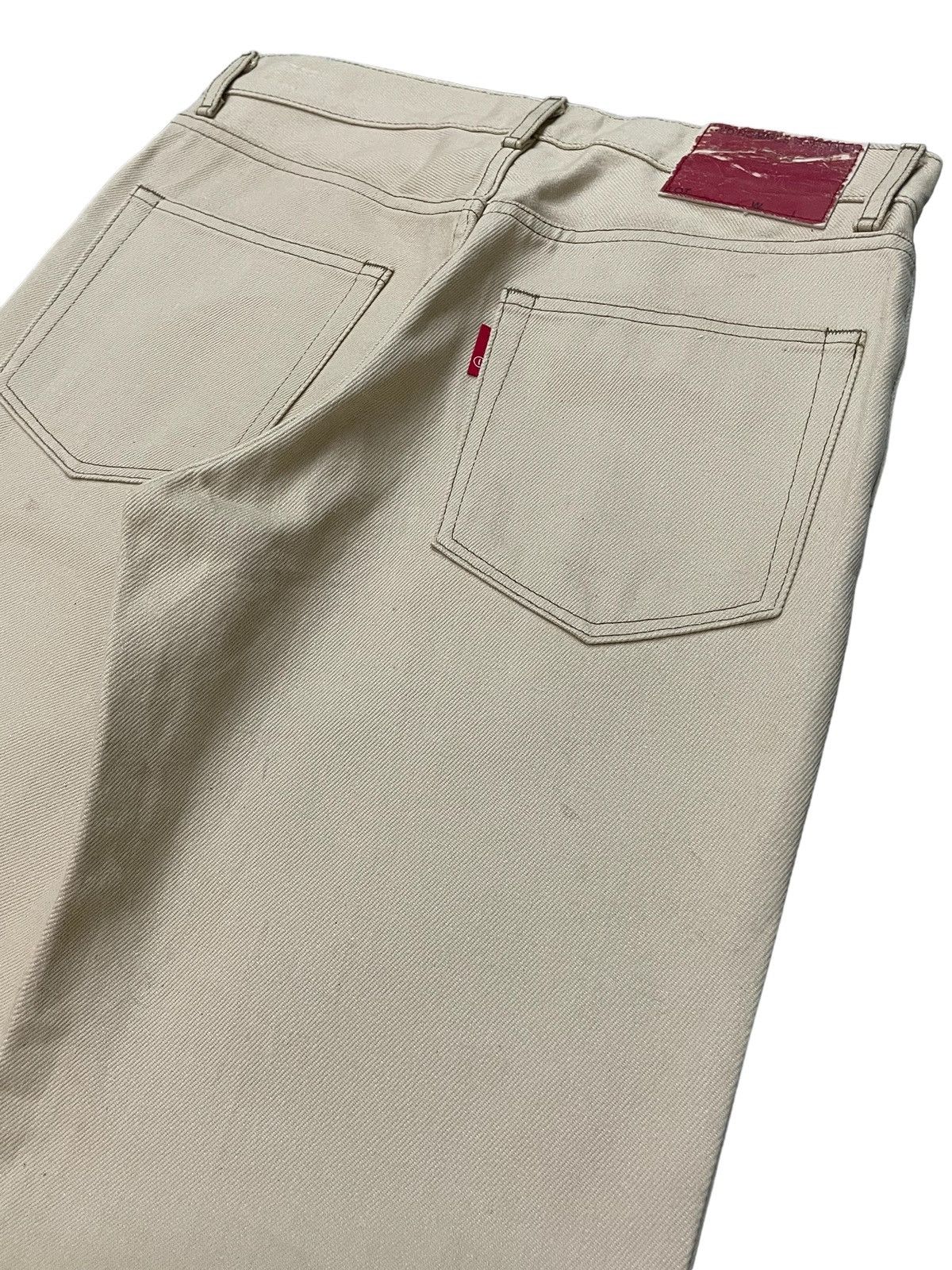 Japanese Brand × Yohji Yamamoto Ined Homme Japan Bell Bottom Flared Jeans Size US 30 / EU 46 - 7 Thumbnail