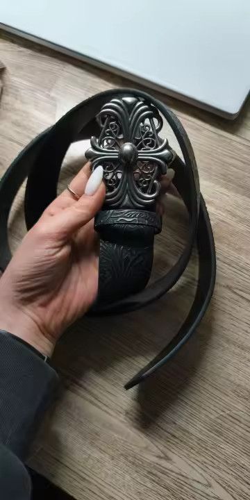 Japanese Brand Retro Punk Rock Y2K Belts Size 42 - 3 Thumbnail