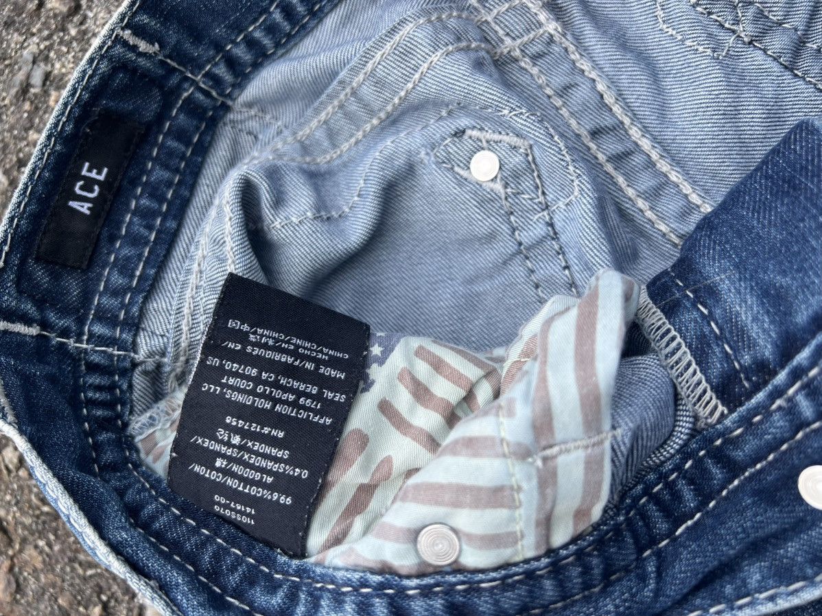 Affliction Crazy y2k Affliction Distressed Jeans Size US 32 / EU 48 - 5 Thumbnail