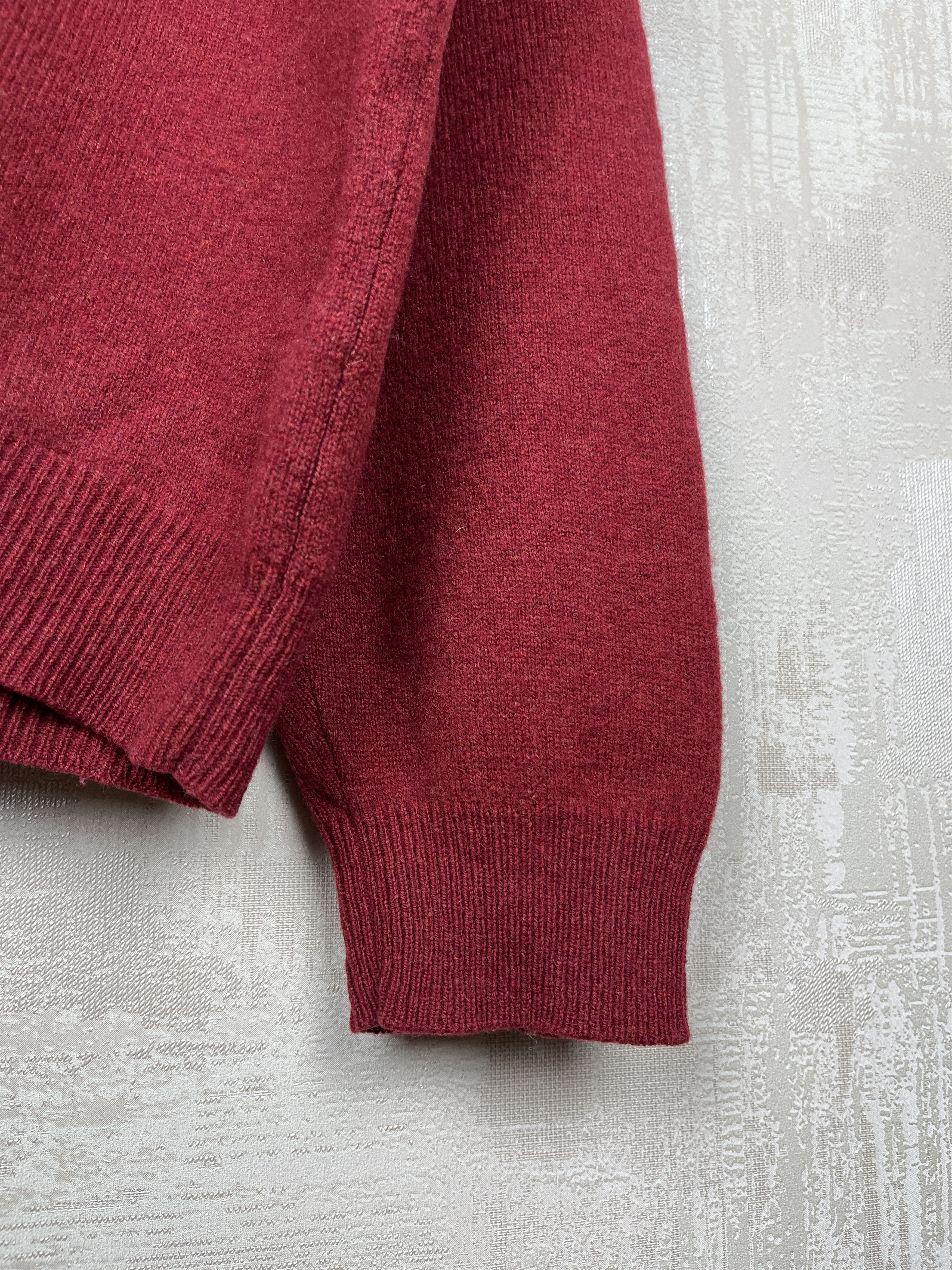 Alan Paine Alan Paine V-Neck Wool Sweater Size UK 50" 127 cm EU 58 Size US XL / EU 56 / 4 - 6 Thumbnail