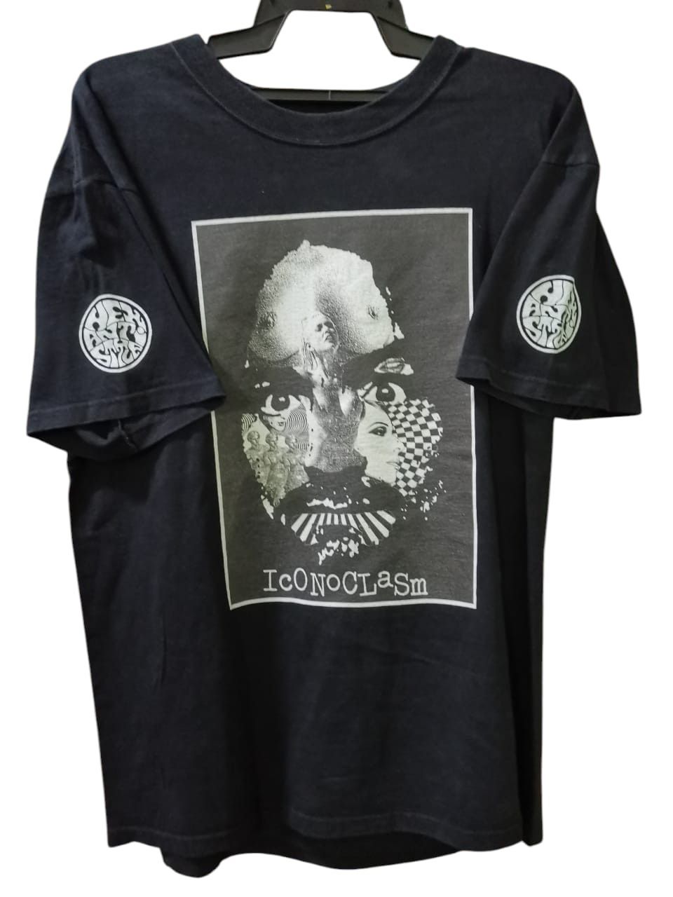 Hex Antistyle × Japanese Brand 🔥Rare Vintage 90s Hex Anti Style Charles Manson Art Design Size US L / EU 52-54 / 3 - 9 Thumbnail