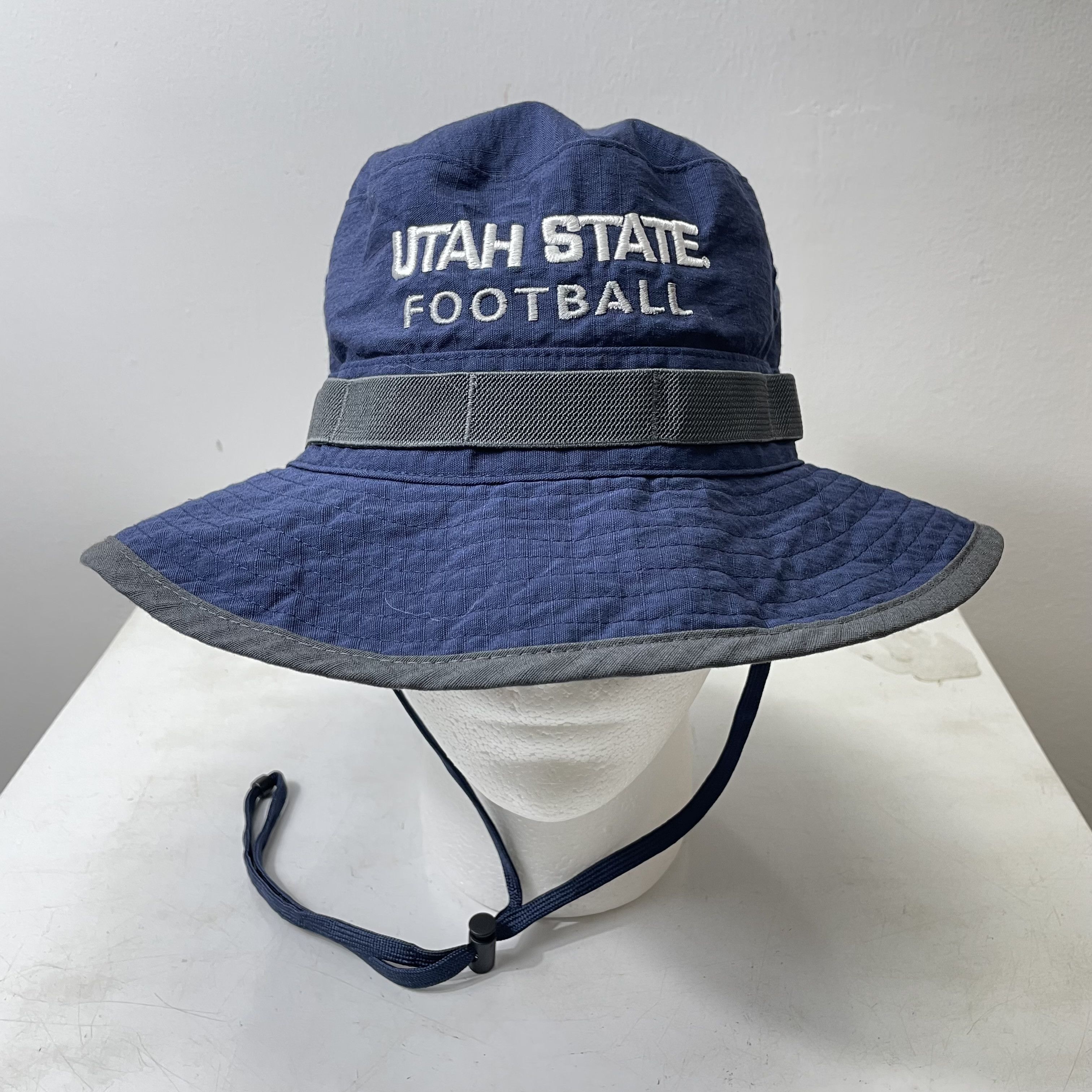 Nike ⭐️SALE⭐️ NIKE UTAH STATE AGGIES UNIVERSITY BUCKET HAT Size ONE SIZE - 1 Thumbnail