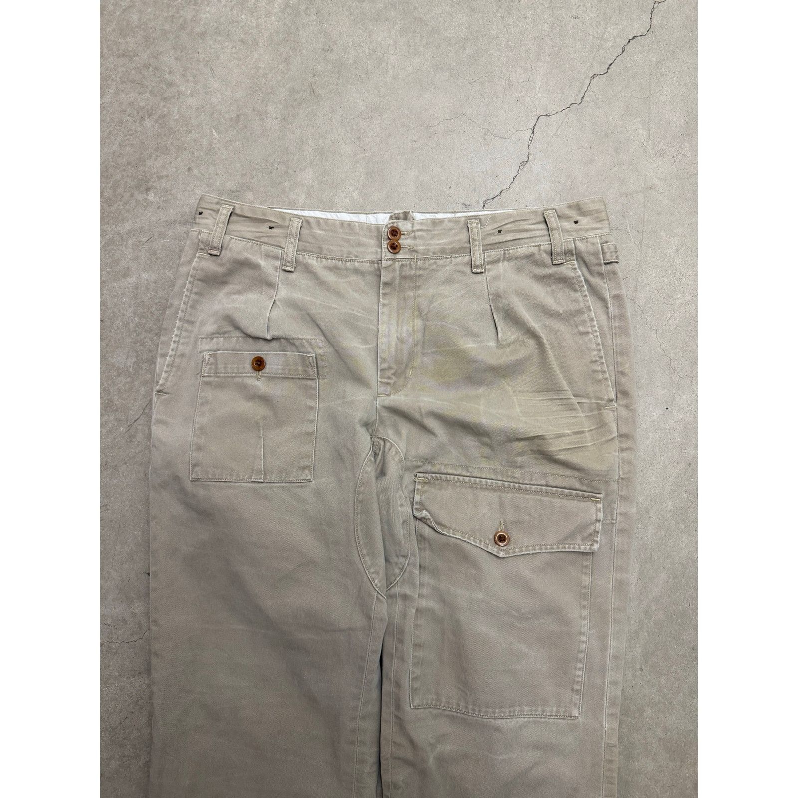 Polo Ralph Lauren Polo Ralph Lauren tan cargo pants pants Size US 34 / EU 50 - 4 Thumbnail