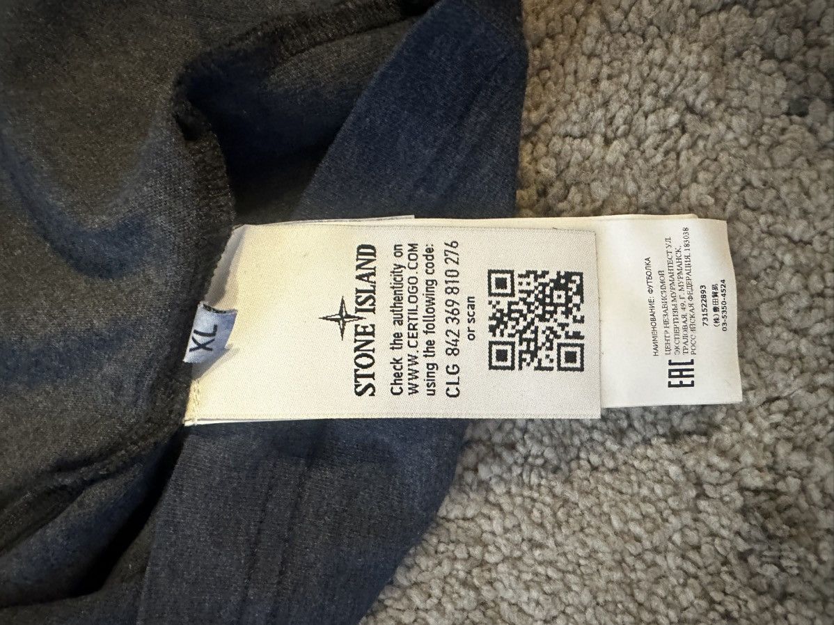 Stone Island Stone island t-shirt dust process Size US XL / EU 56 / 4 - 4 Thumbnail
