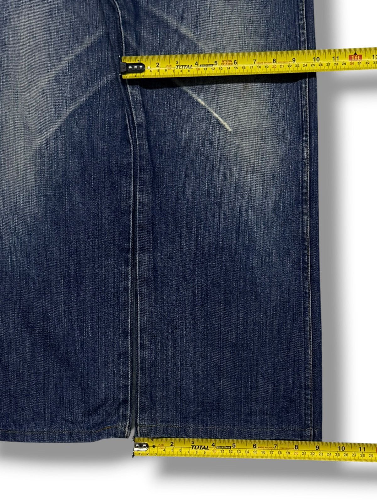 Wrangler Vintage Wrangler 11MWZ Japan Denim Jeans | Wide Straight W32 Size US 32 / EU 48 - 18 Thumbnail