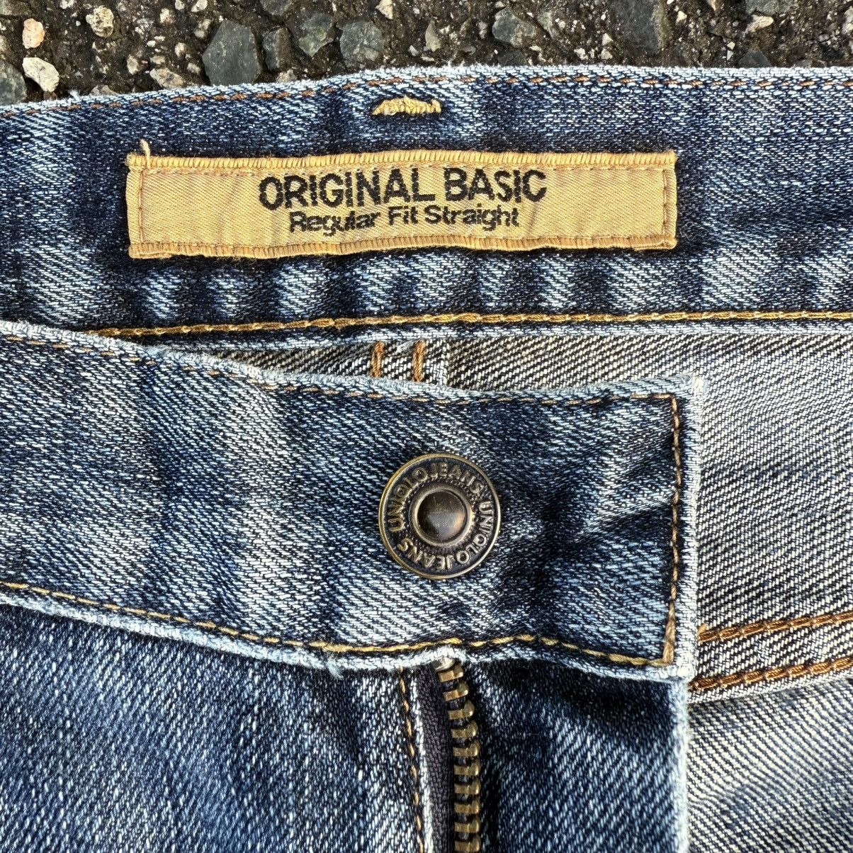 StraightFaded VINTAGE JAPAN S-002 FADED JEAN DENIM PANTS Size US 31 - 9 Thumbnail
