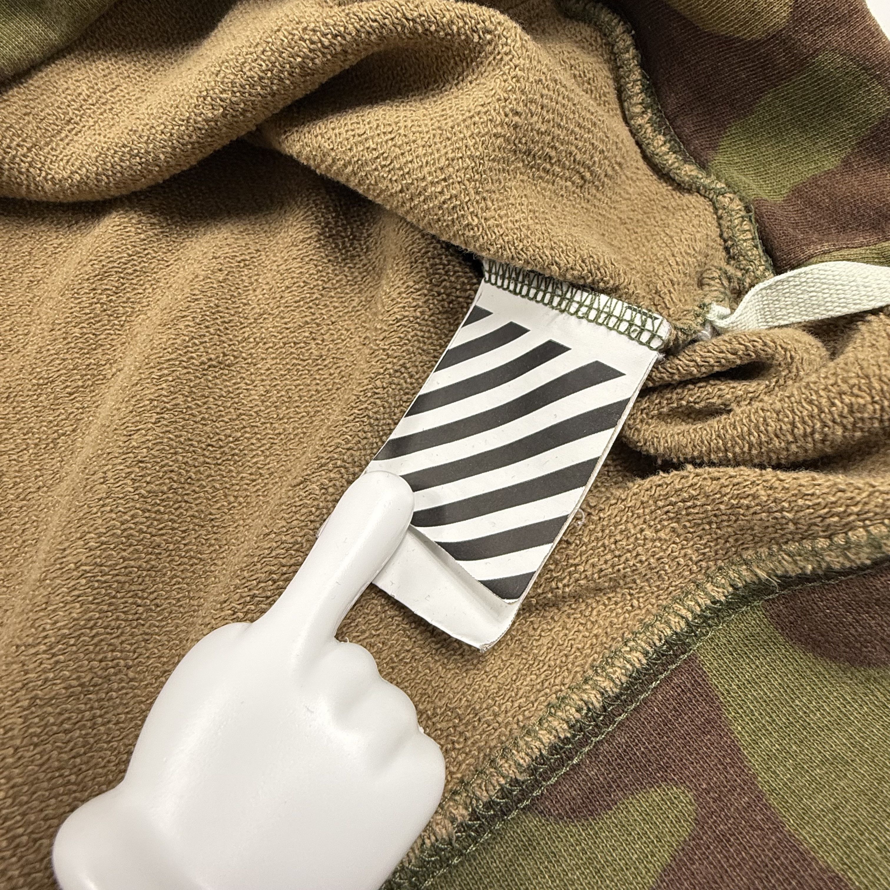 Off-White Off-White Seeing Things Camo Hoodie XXL Size US XXL / EU 58 / 5 - 5 Thumbnail