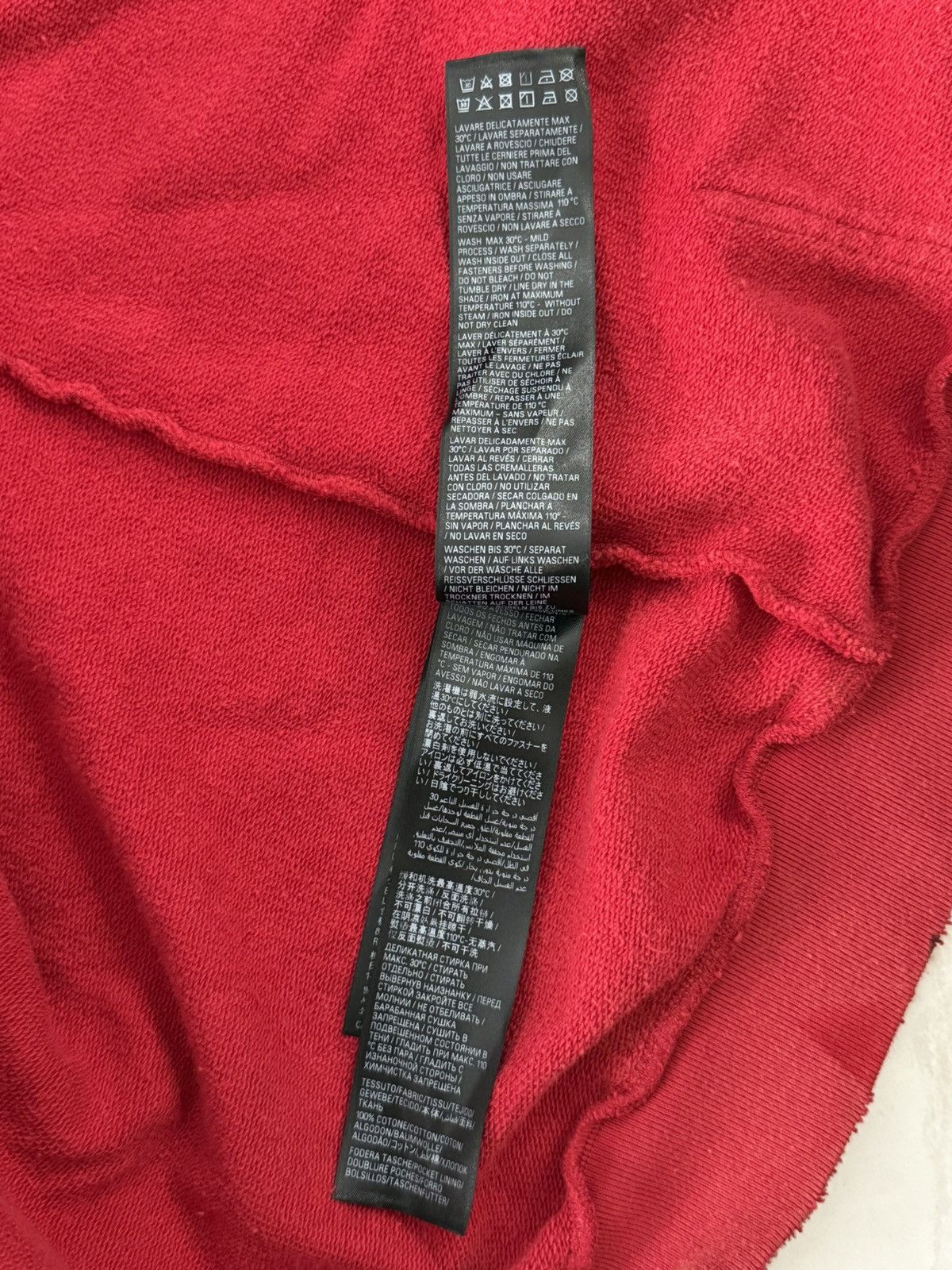 Balenciaga Balenciaga SS23 Red Skate Graffiti Zip Hoodie Sz.S Size US S / EU 44-46 / 1 - 13 Thumbnail