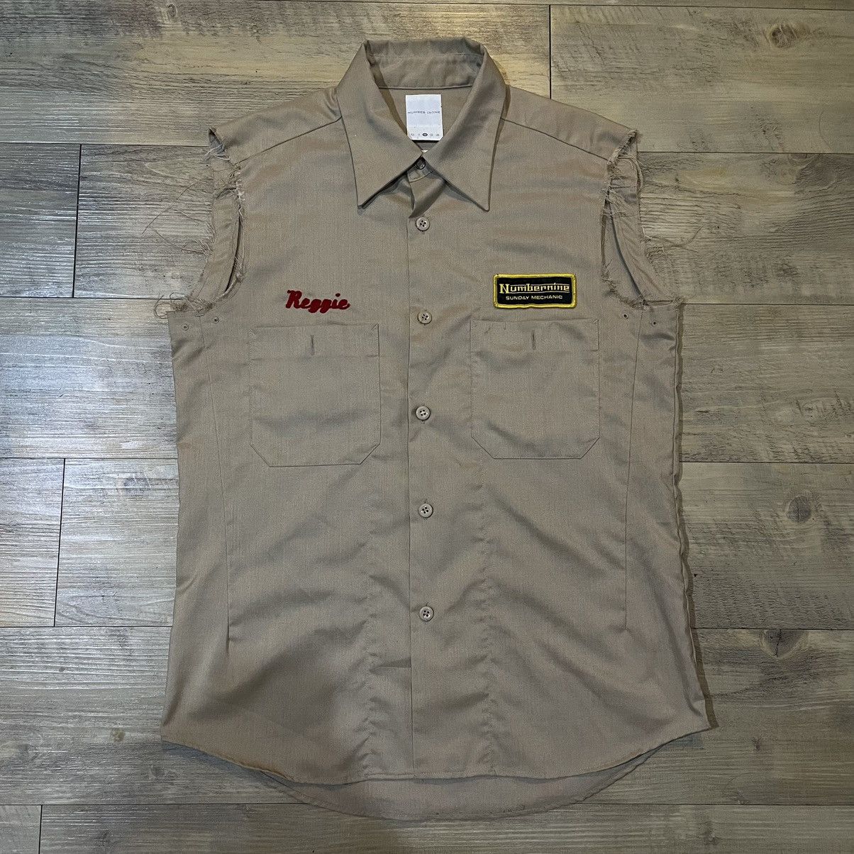 Number (N)ine Number (n)ine nomex embroidered vest Size US M / EU 48-50 / 2 - 1 Thumbnail