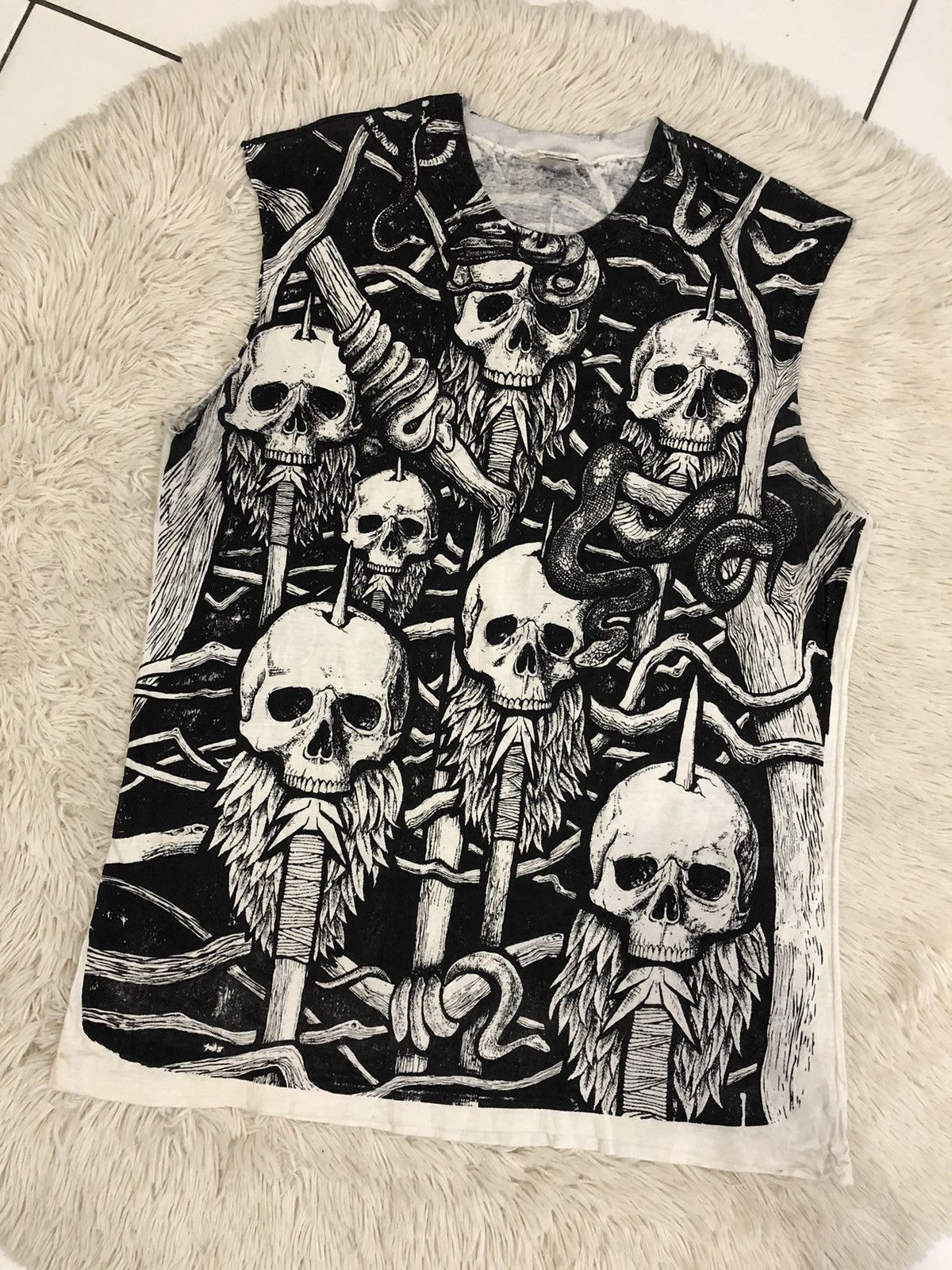 Vintage Vintage 80’s Sleeveless Size US M / EU 48-50 / 2 - 1 Thumbnail