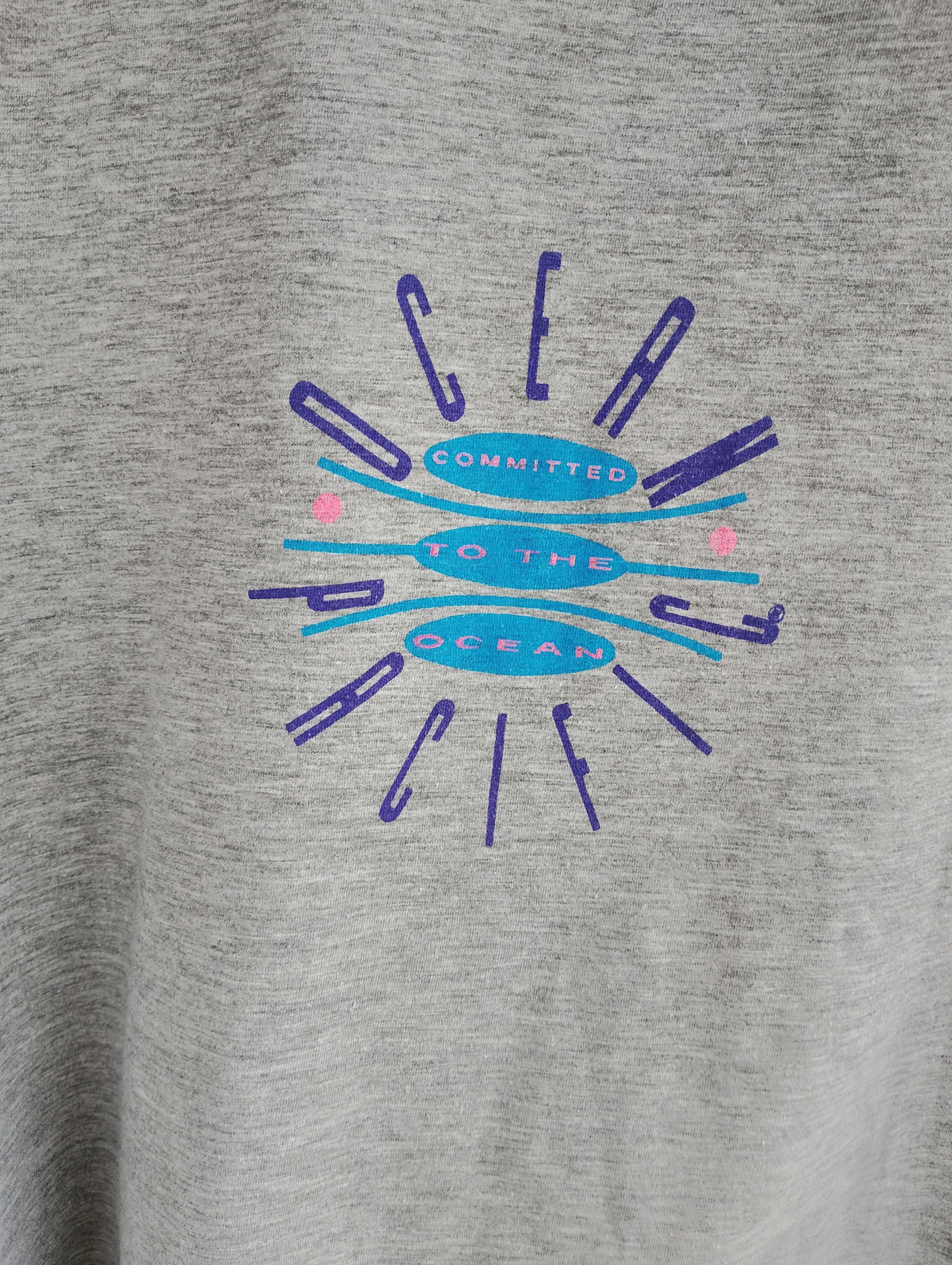 Ocean Pacific Ocean Pacific Vintage 1990 Wave After Wave t-shirt L Size US L / EU 52-54 / 3 - 3 Thumbnail