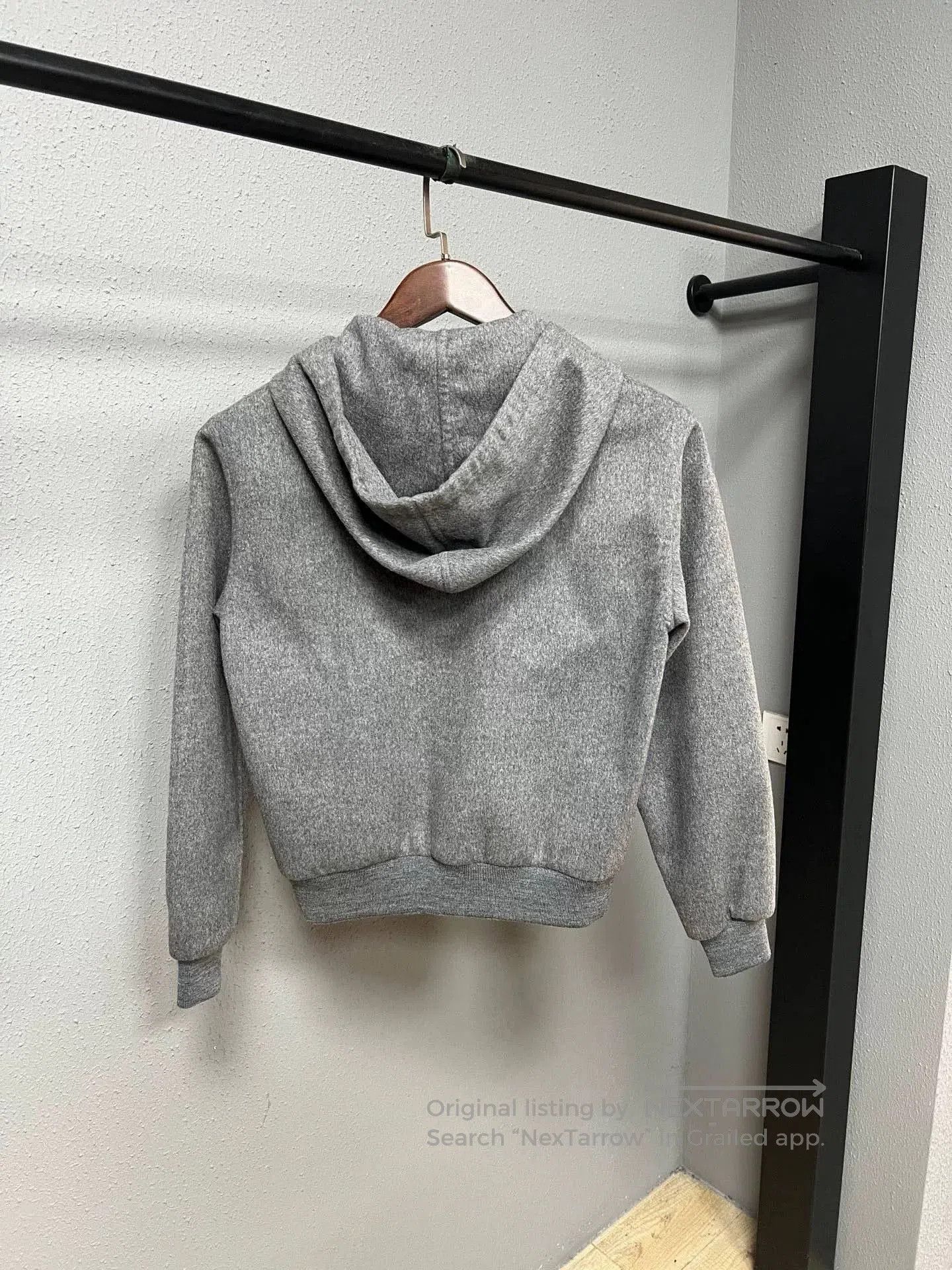Louis Vuitton louis vuitton gray rabbit fur zip hoodie. Size XS / US 0-2 / IT 36-38 - 2 Thumbnail