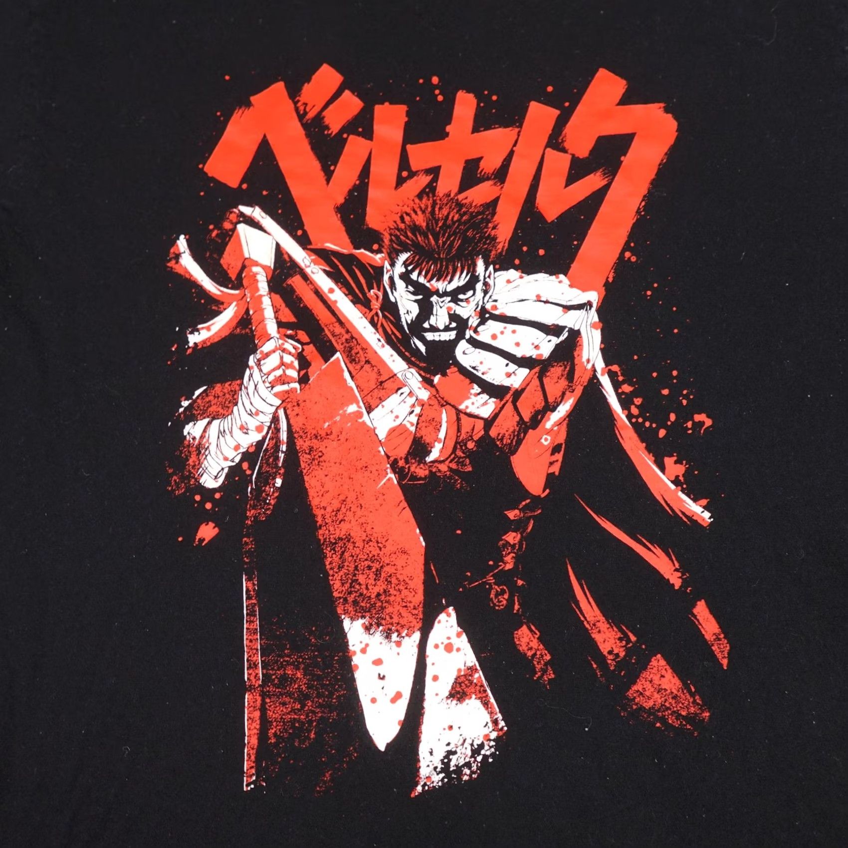 Vintage Berserk Shirt Mens XL Black Crunchyroll Anime Manga Guts Graphic Tee Japanese Size US XL / EU 56 / 4 - 4 Thumbnail